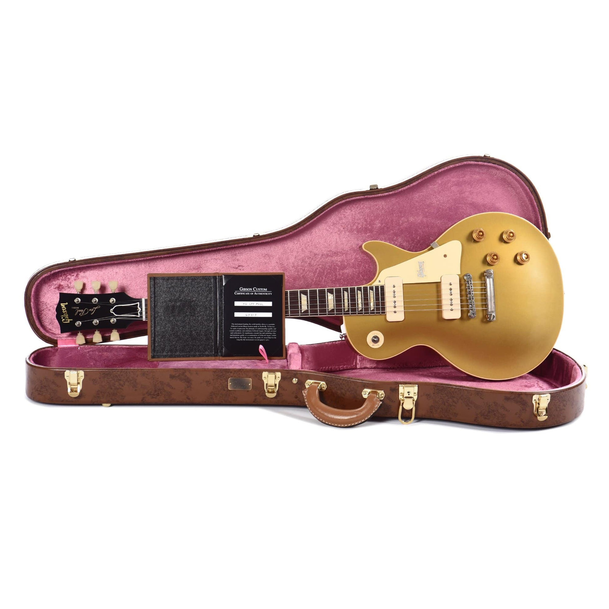 Gibson Custom Shop Les Paul 1956 Gold Top Reissue VOS Electric Guitar - Double Gold (PRE ORDER)