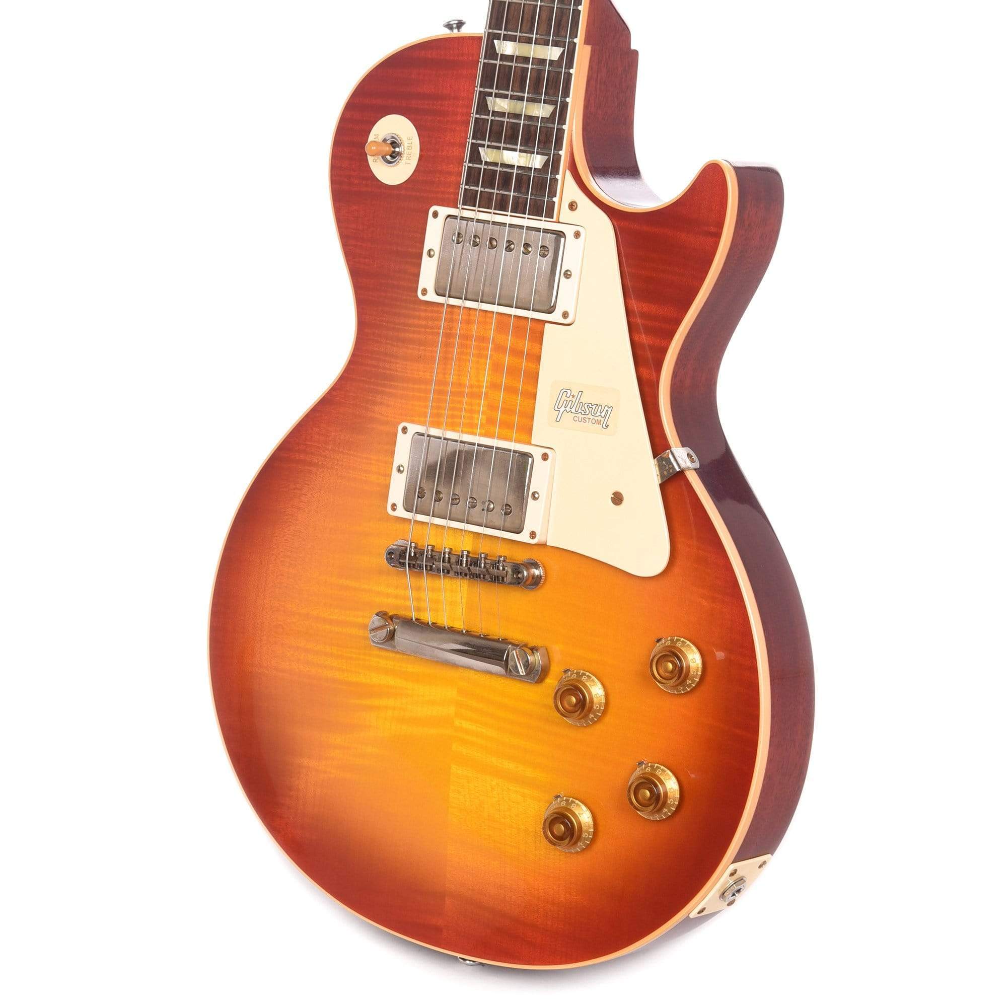 Gibson Custom Shop Les Paul 1958 Standard Reissue VOS Electric Guitar - Washed Cherry Sunburst (PRE ORDER)