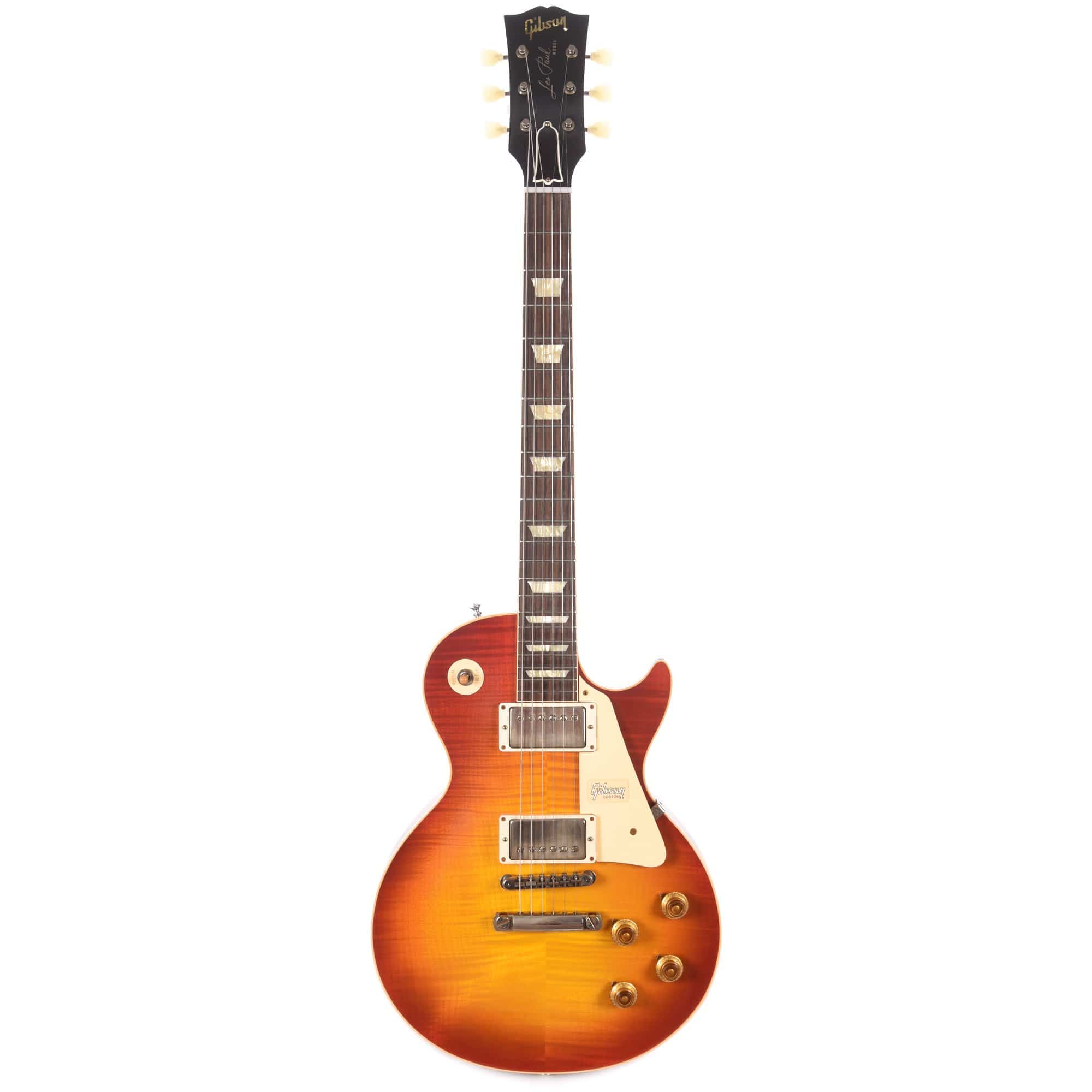 Gibson Custom Shop Les Paul 1958 Standard Reissue VOS Electric Guitar - Washed Cherry Sunburst (PRE ORDER)