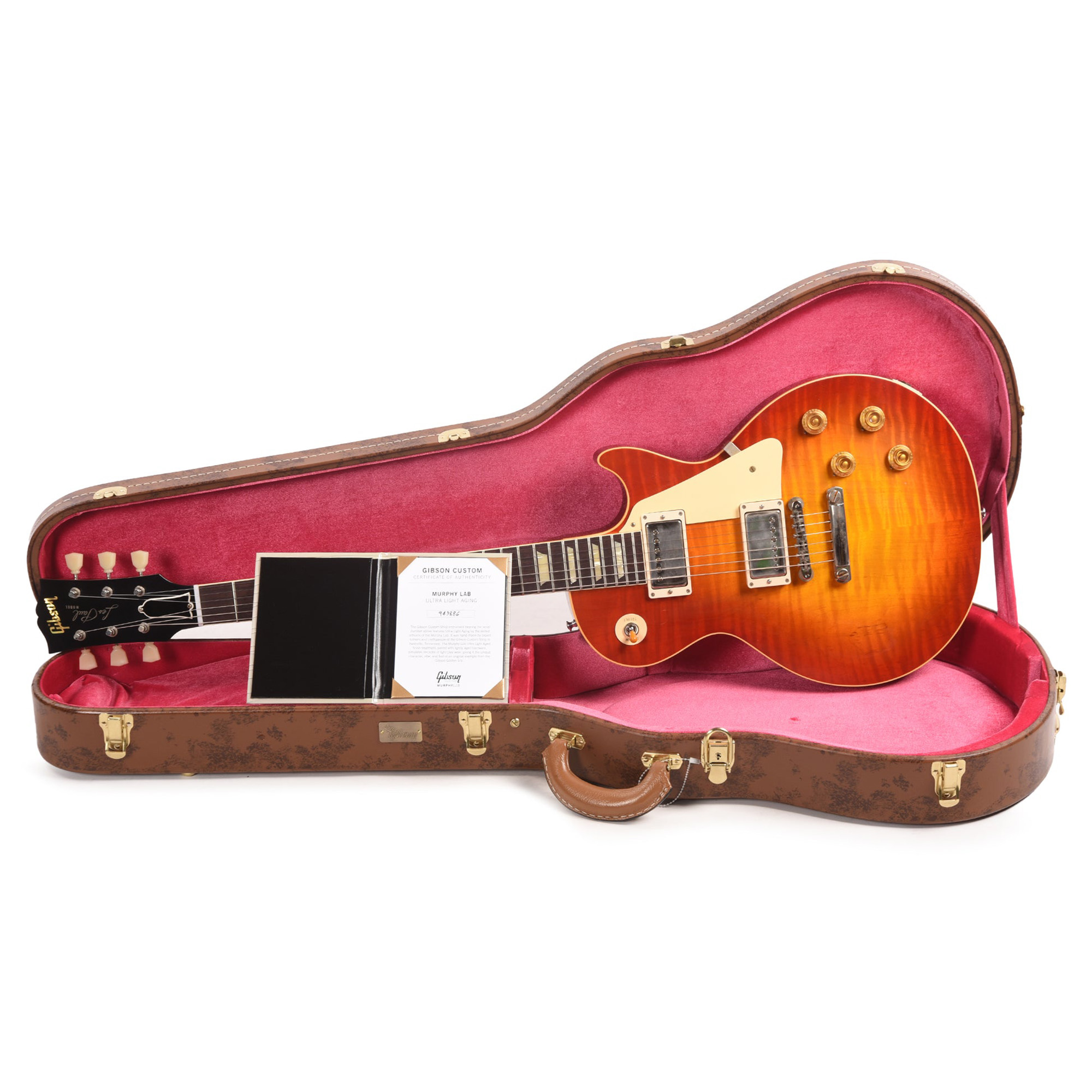 Gibson Custom Shop Murphy Lab 1959 Les Paul Standard Reissue Electric Guitar - Sunrise Teaburst (PRE ORDER)