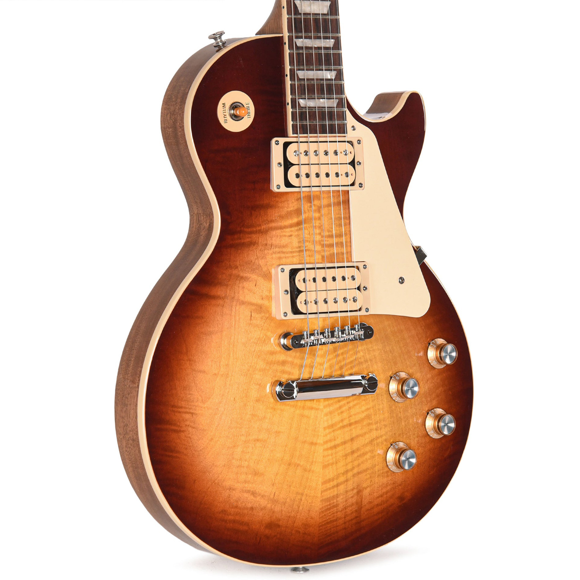 Gibson Les Paul Standard '60s Double Trouble Electric Guitar - Vintage Bourbon Burst