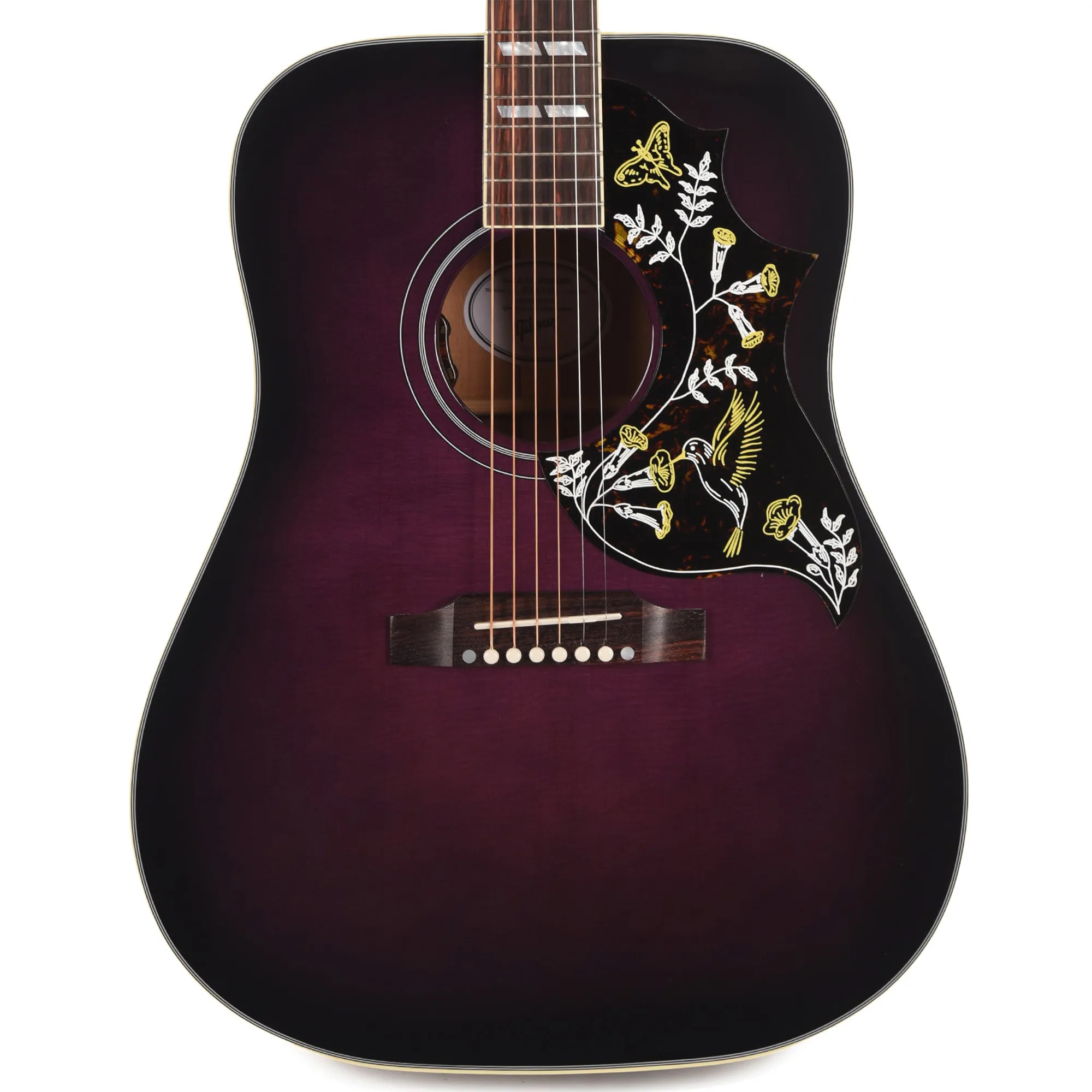 Gibson Hummingbird Standard Acoustic Electric Guitar - Purple Burst