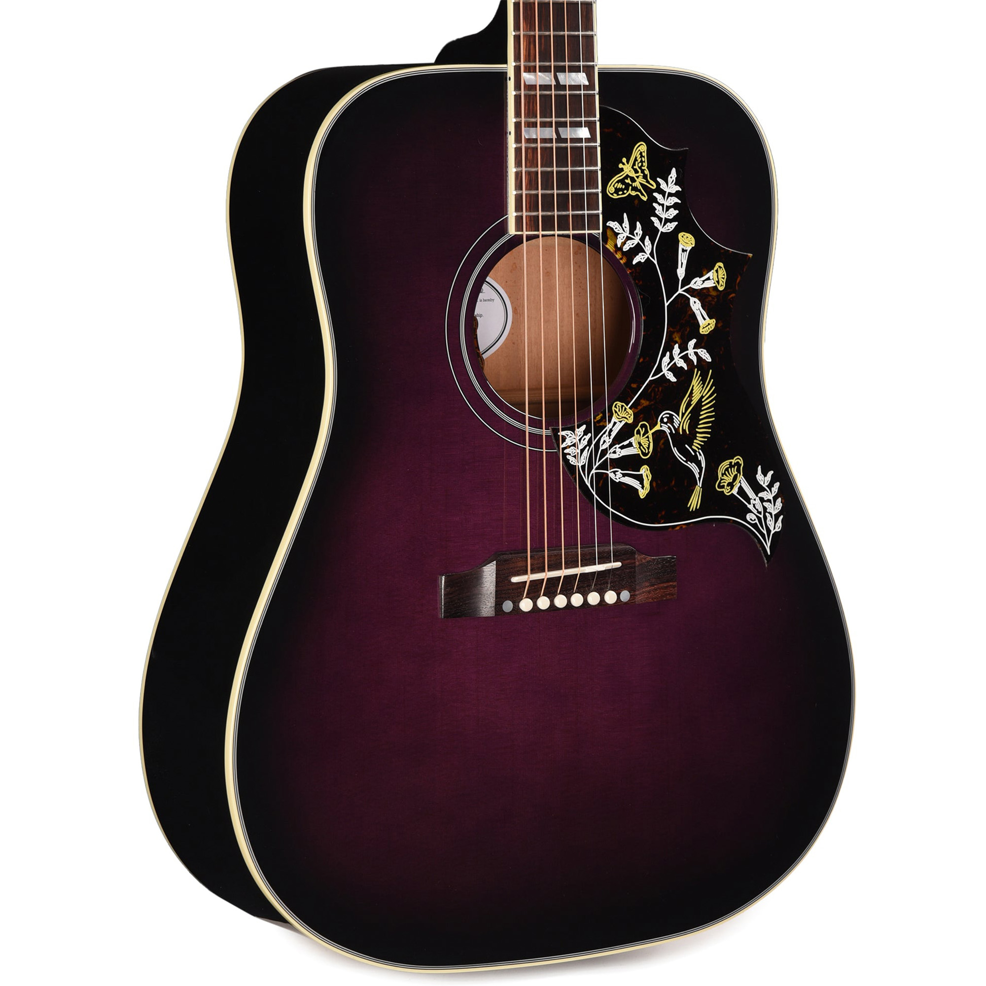Gibson Hummingbird Standard Acoustic Electric Guitar - Purple Burst
