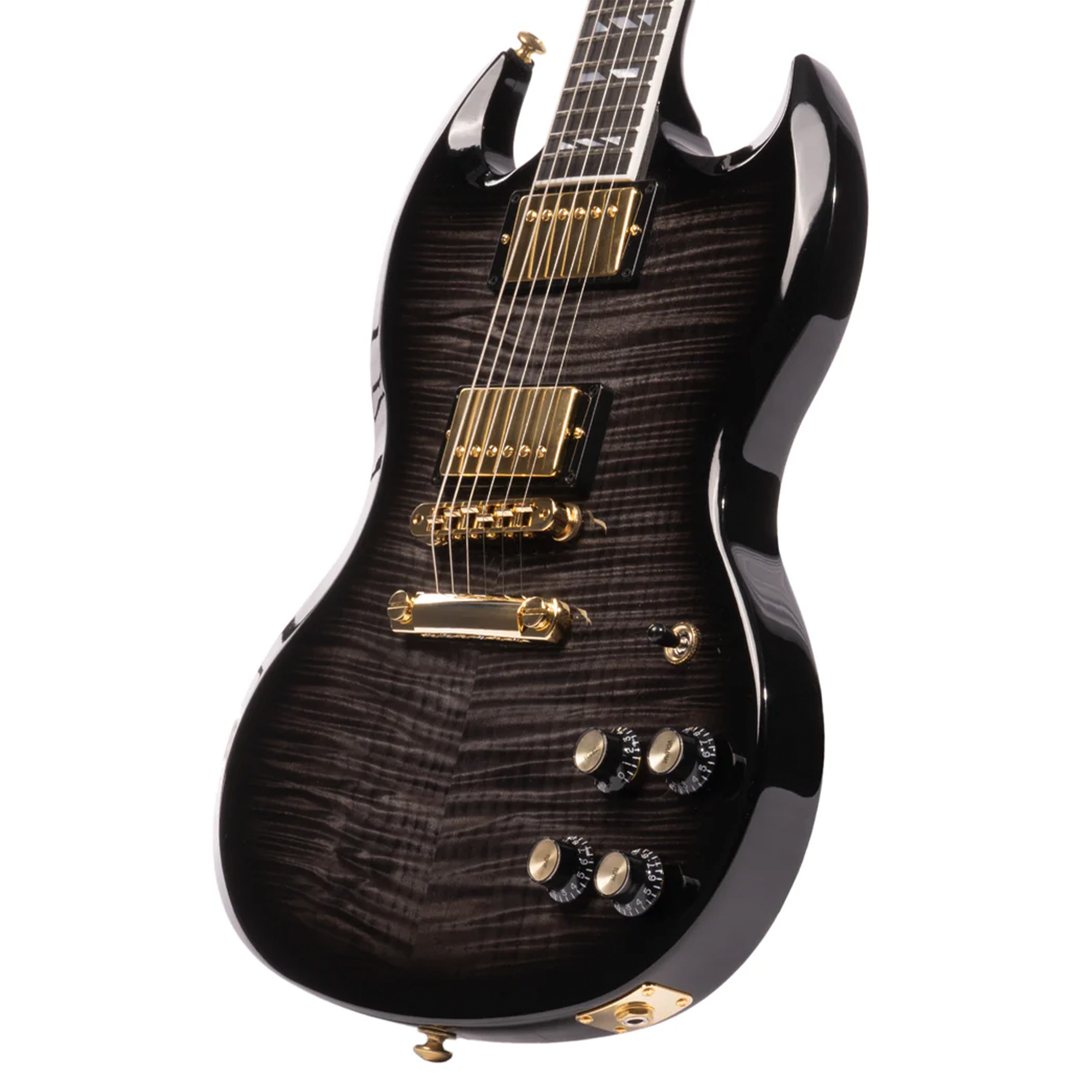 Gibson SG Supreme Electric Guitar - Translucent Ebony