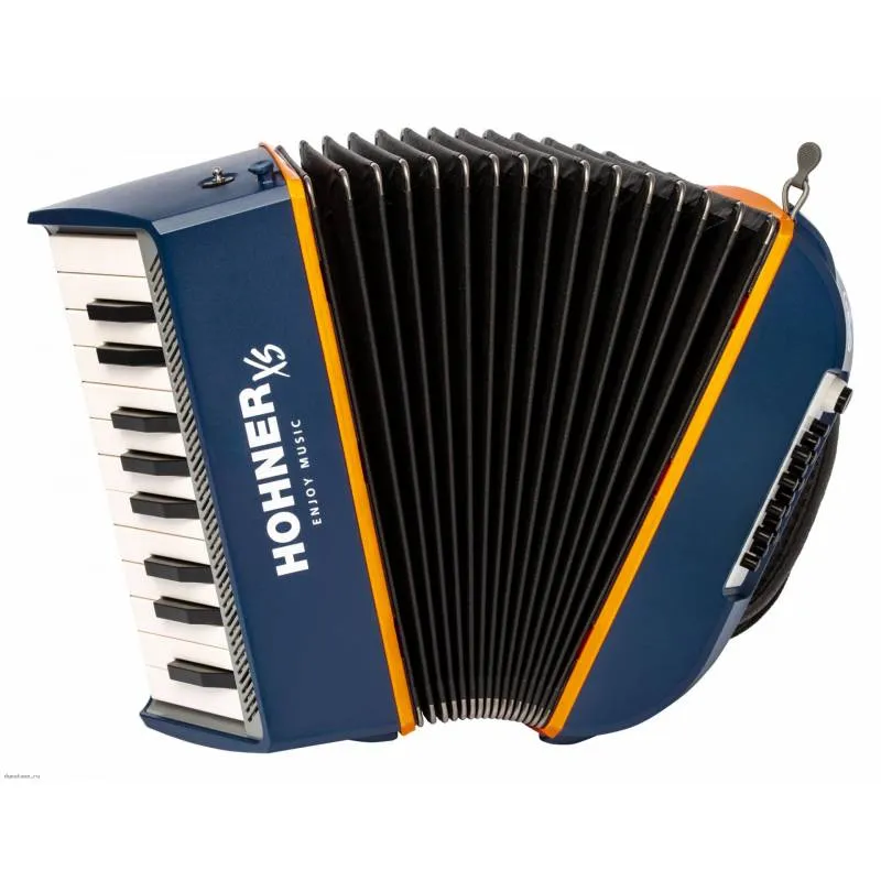Hohner XS Accordion 21 Bass - Blue/Orange - B-Stock