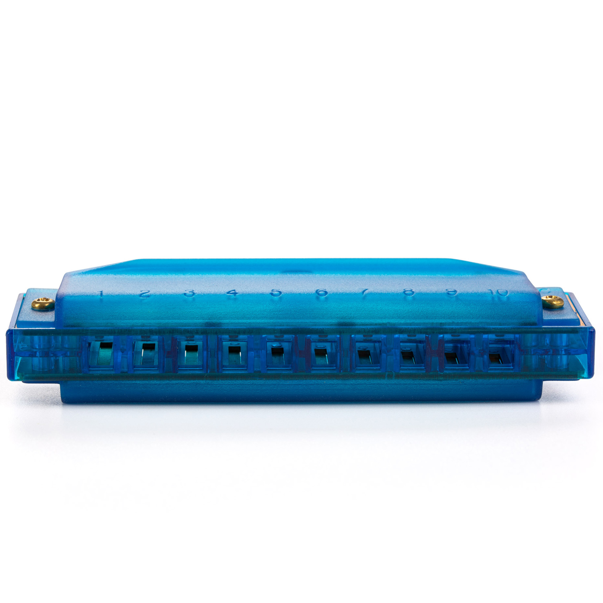 Hohner Diatonic Harmonica Translucent Harp C Beginner Series - Blue