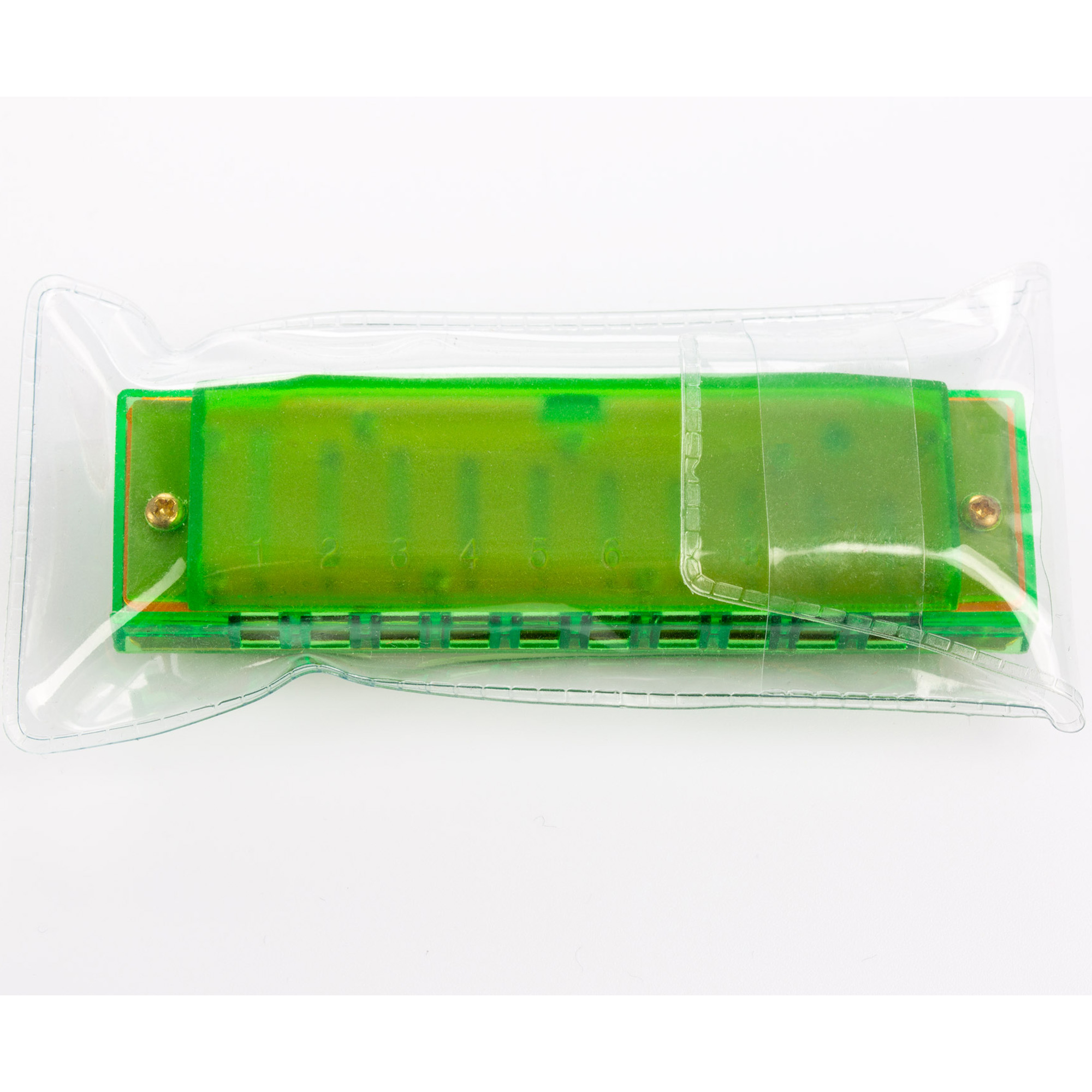 Hohner Diatonic Harmonica Translucent Harp C Beginner Series - Green