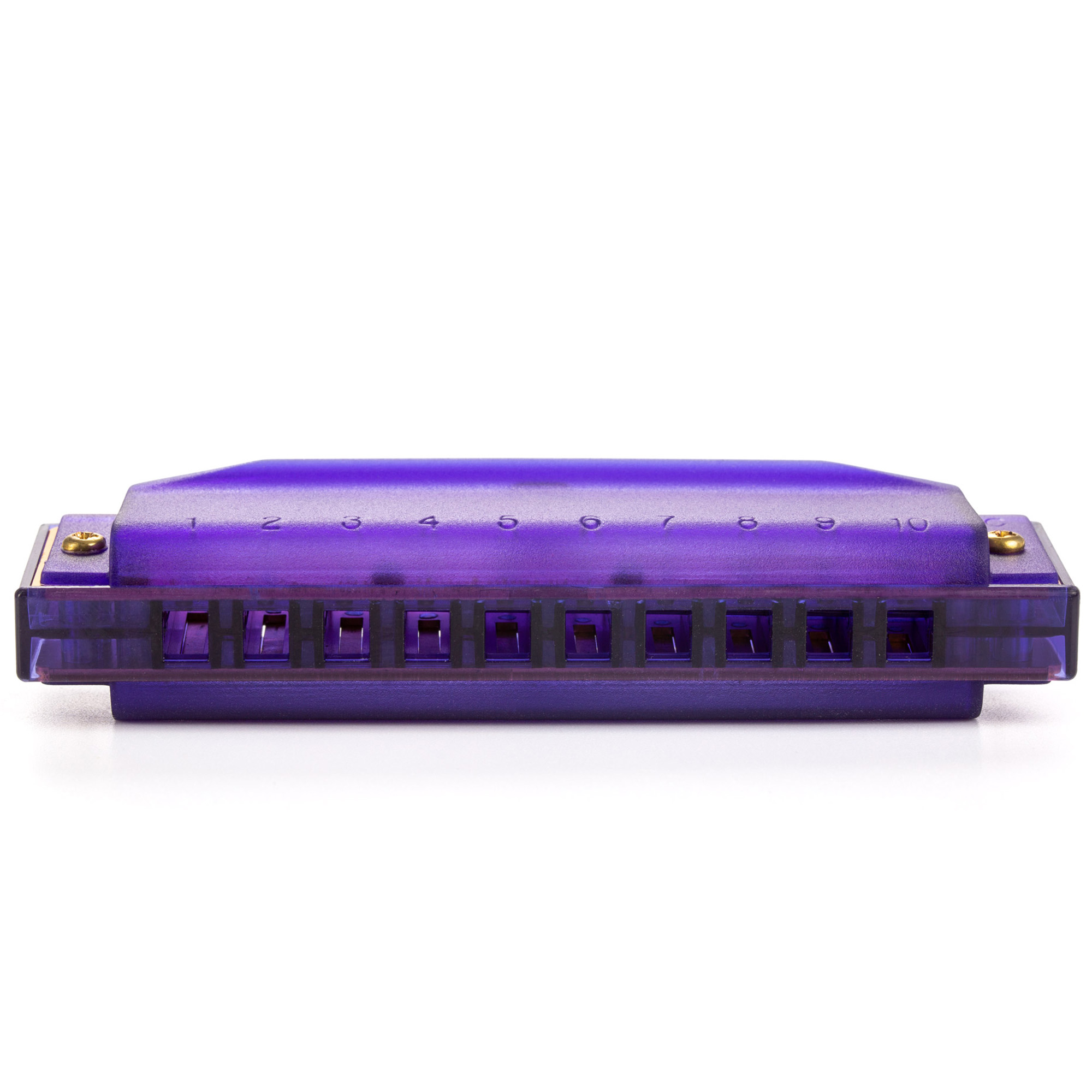 Hohner Diatonic Harmonica Translucent Harp C Beginner Series - Purple