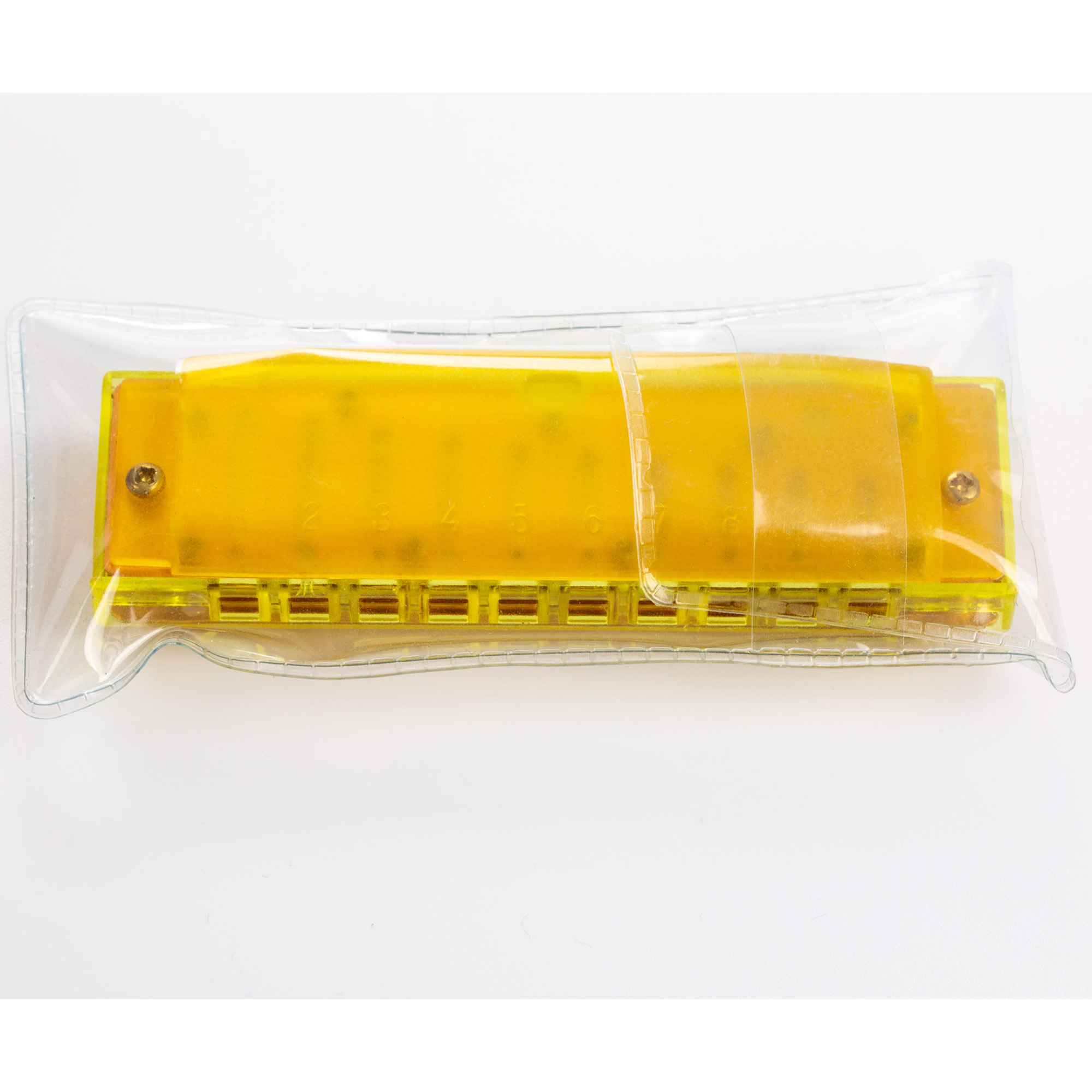 Hohner Diatonic Harmonica Translucent Harp C Beginner Series - Yellow
