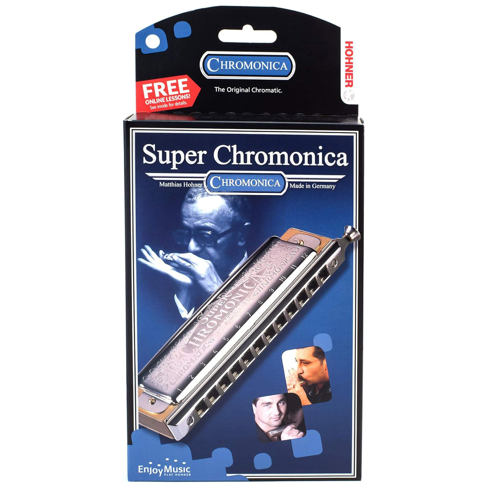 Hohner Chromatic Harmonica Super Chromonica Series - Key of G