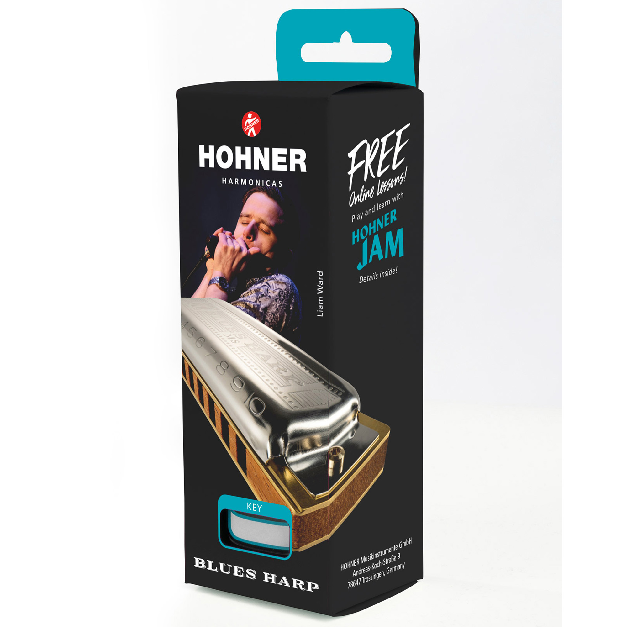 Hohner Diatonic Harmonica Blues Harp Key of E - MS Series