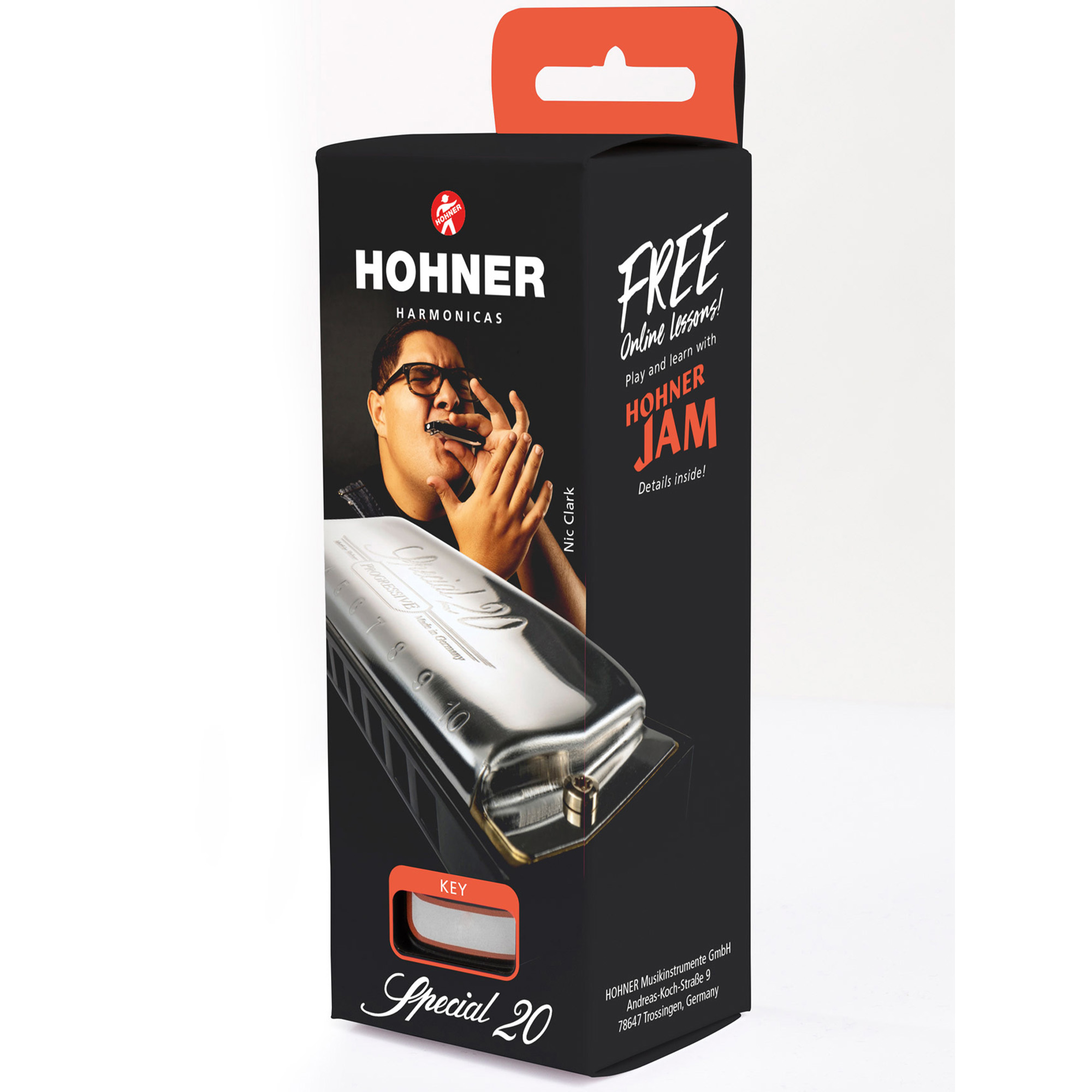 Hohner Diatonic Harmonic Progressive Series Special 20 - Key of A
