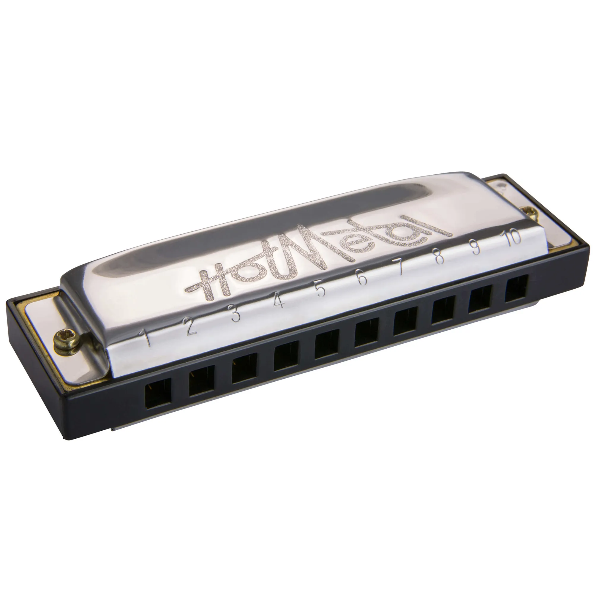 Hohner Diatonic Harmonica Hot Metal C - Enthusiast Series
