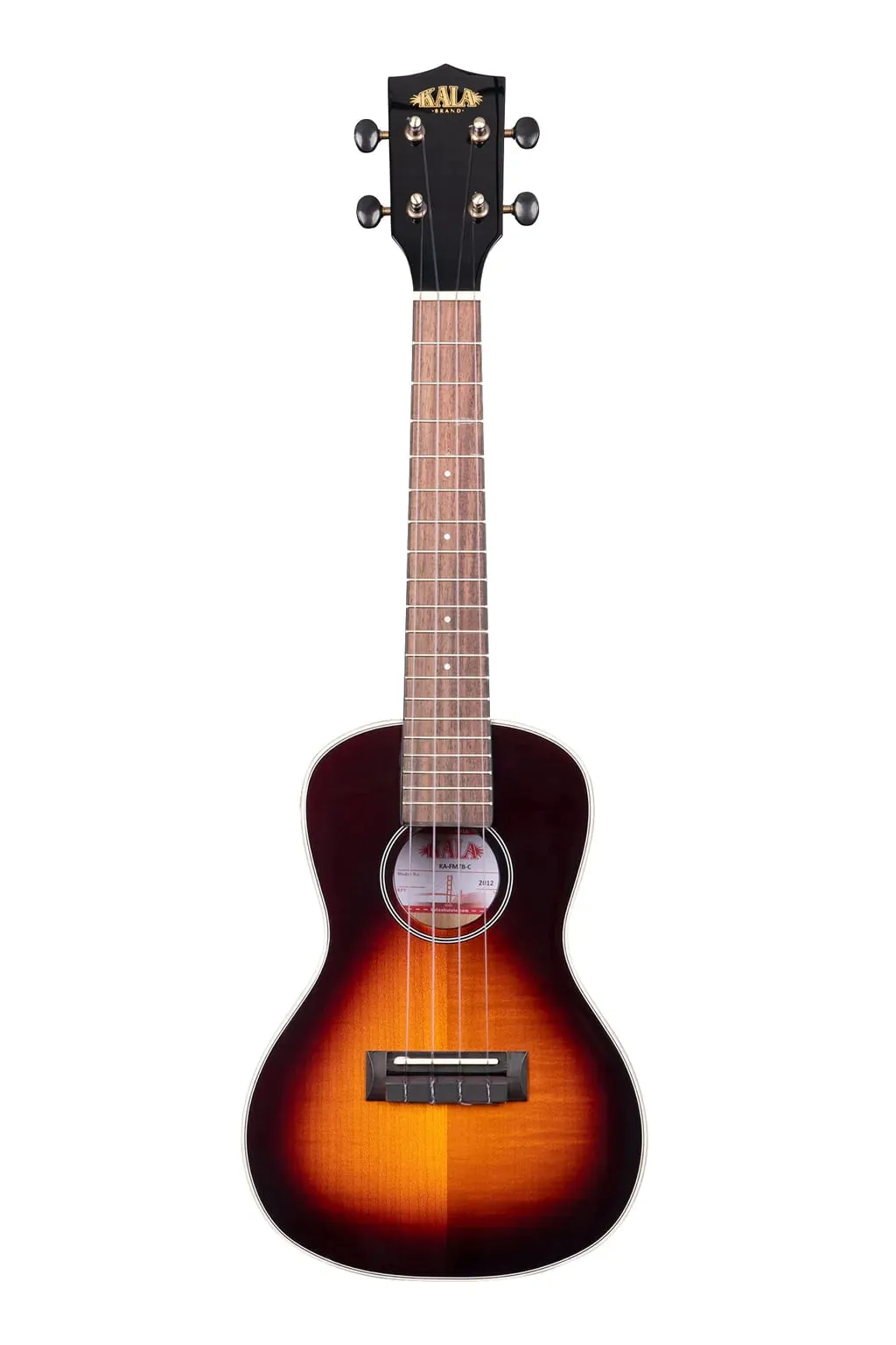 Kala Flame Maple Concert Ukulele - Tobacco Burst - B-Stock