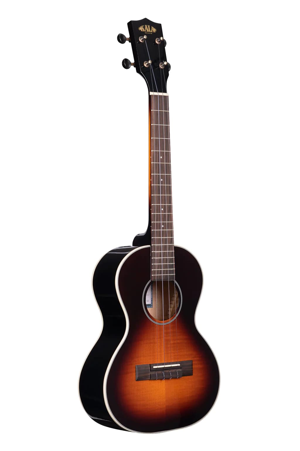 Kala Flame Maple Tenor Ukulele - Tobacco Burst