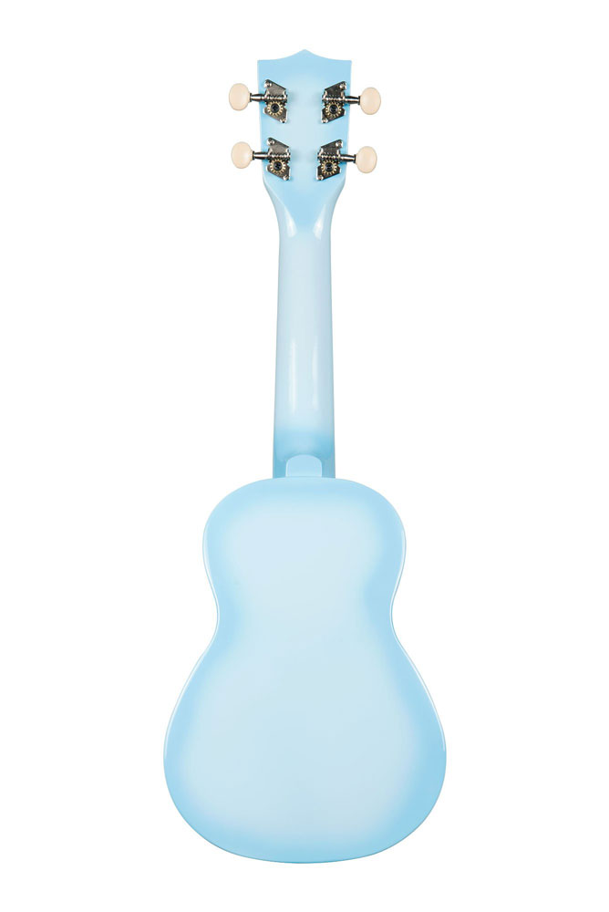 Makala Dolphin Series Soprano Ukulele - Light Blue Burst - B-Stock