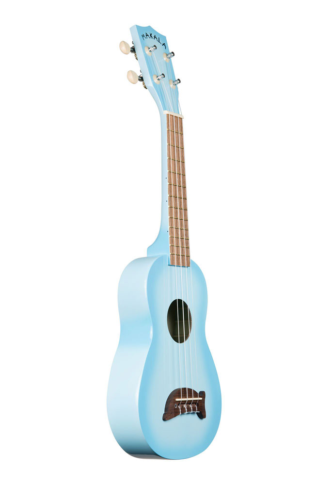 Makala Dolphin Series Soprano Ukulele - Light Blue Burst - B-Stock