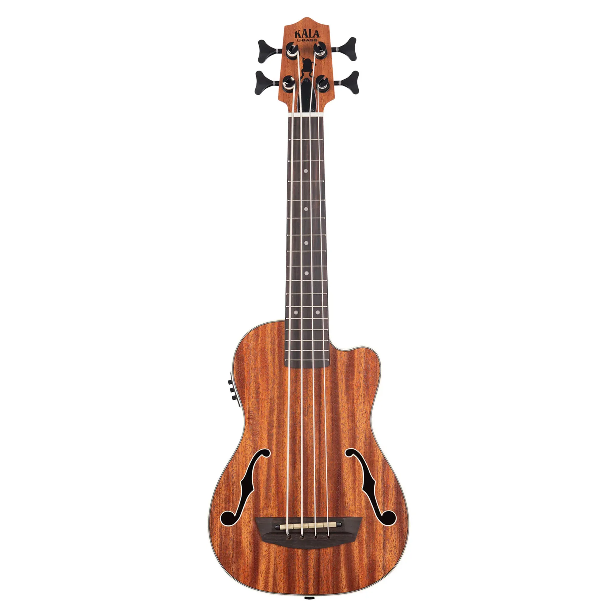 Kala Journeyman Acoustic Electric U Bass with F Holes - Ukulele Bass