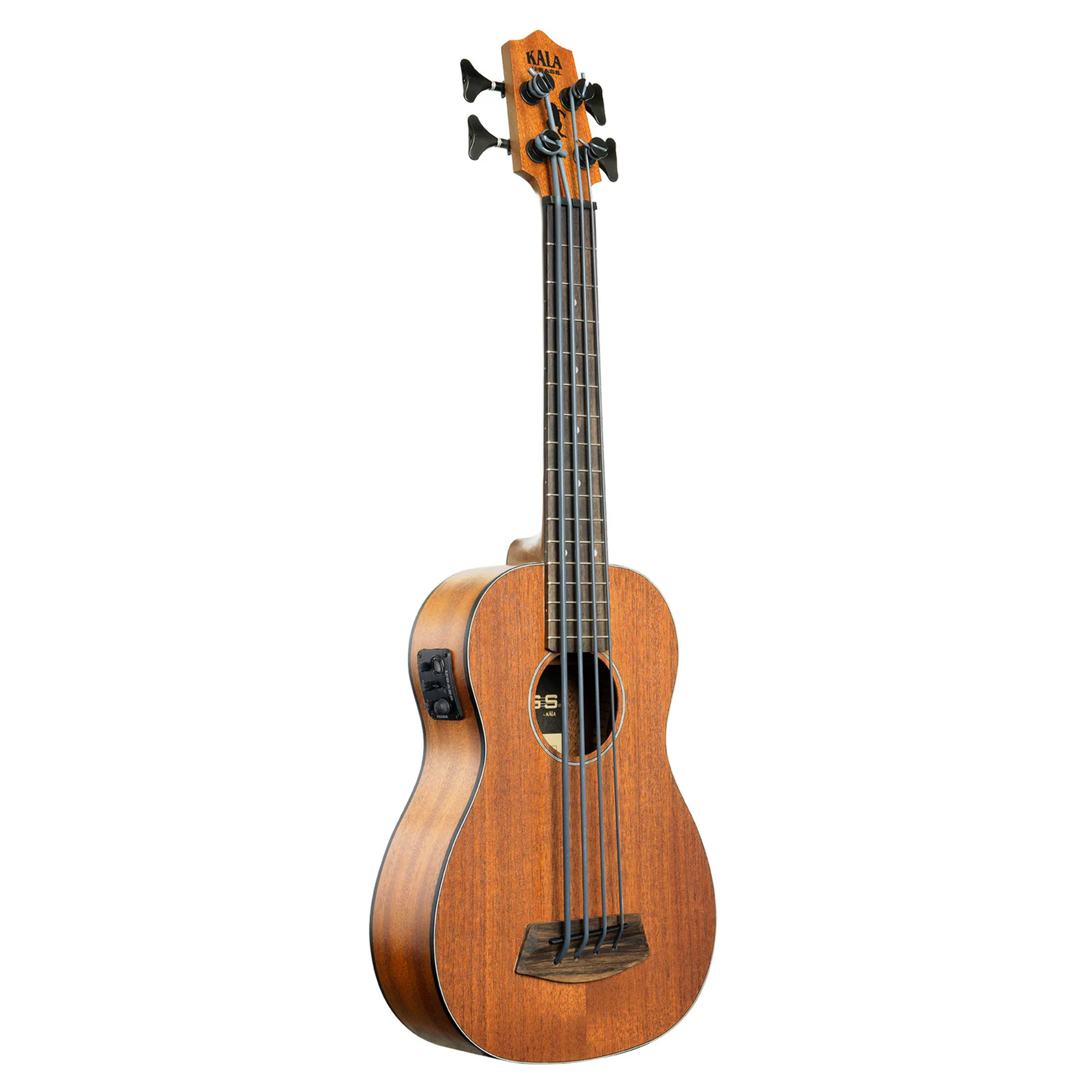 Kala Rumbler Mahogany Acoustic Electric U Bass  - Ukulele Bass