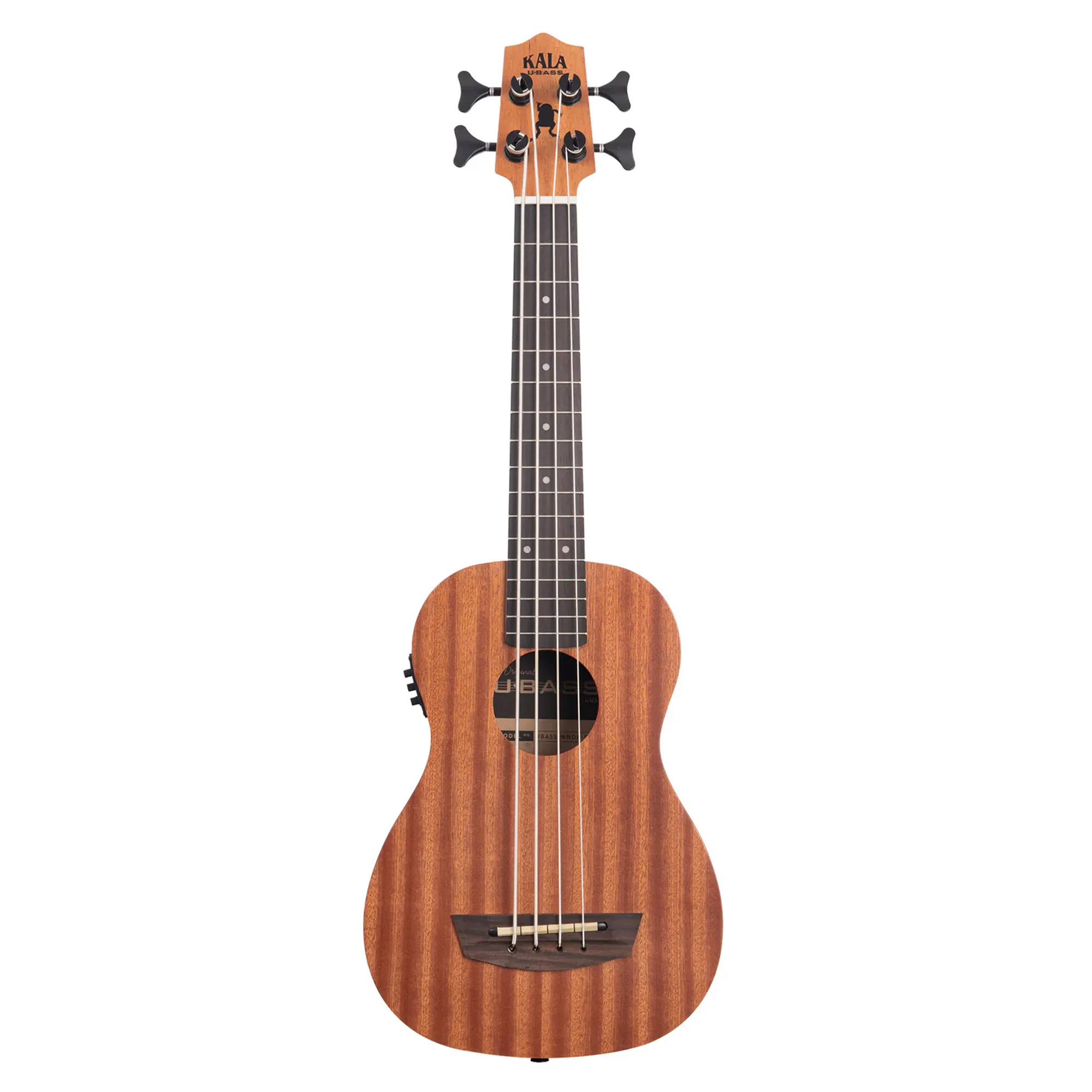 Kala Wanderer U Bass Acoustic Electric Bass Guitar - Natural Satin
