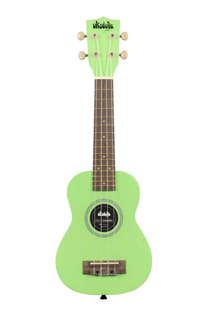 Kala Ukadelic Soprano Ukulele - Grasshopper - B-Stock