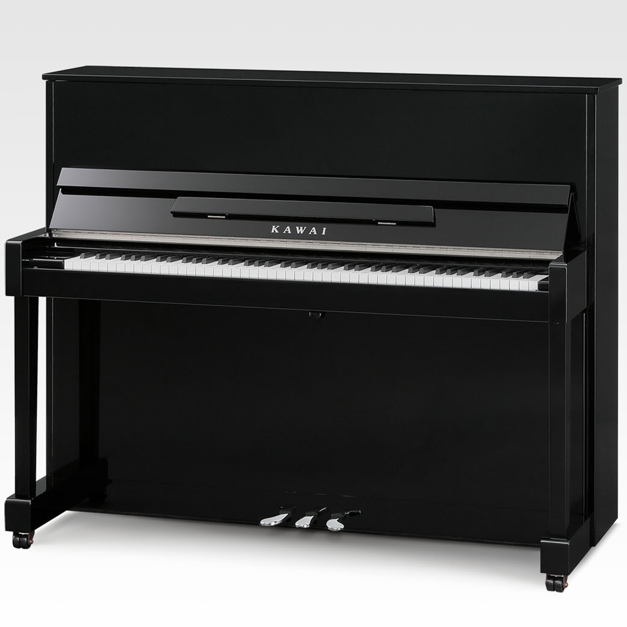 Kawai ND-21M/PEP Upright Piano - Polished Ebony