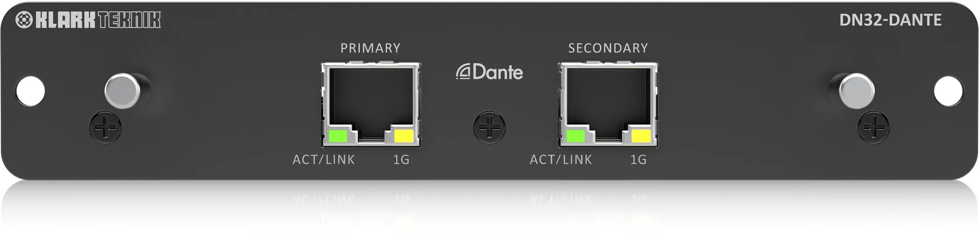 Klark Teknik DN32-DANTE 32x32-Channel Dante Expansion Module