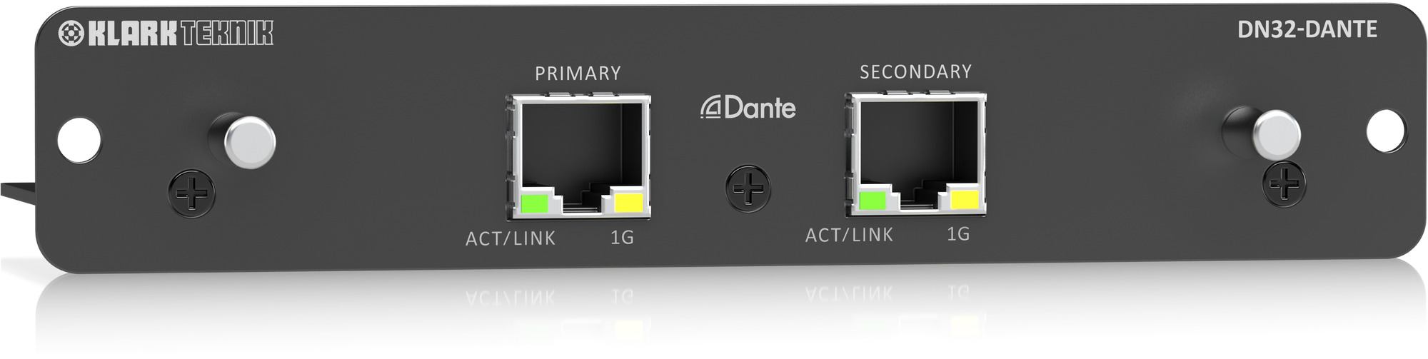 Klark Teknik DN32-DANTE 32x32-Channel Dante Expansion Module