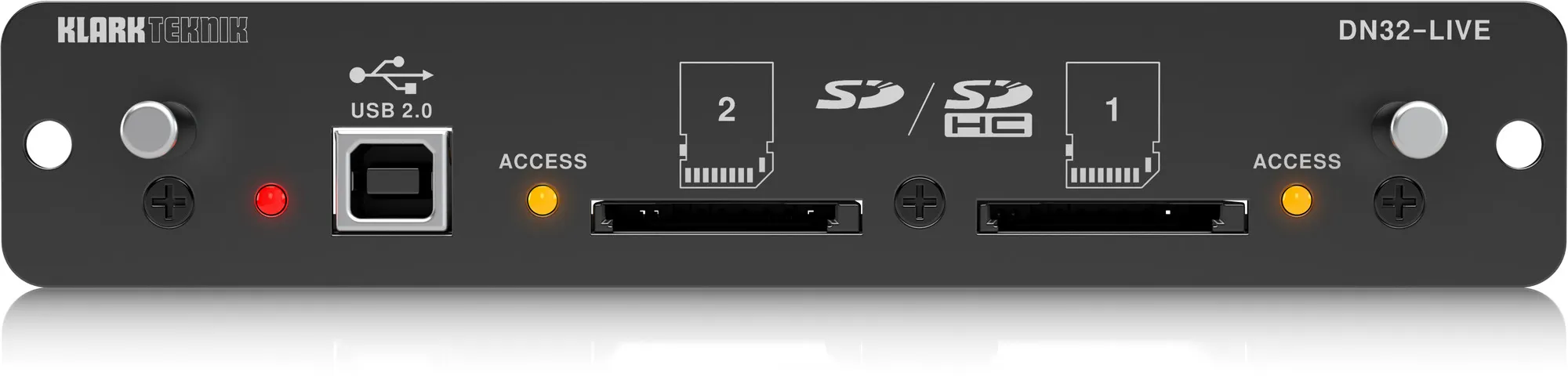 Klark Teknik DN32-LIVE SD/SDHC and USB 2.0 Expansion Module
