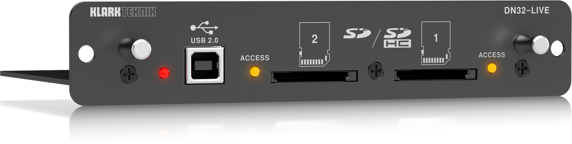 Klark Teknik DN32-LIVE SD/SDHC and USB 2.0 Expansion Module