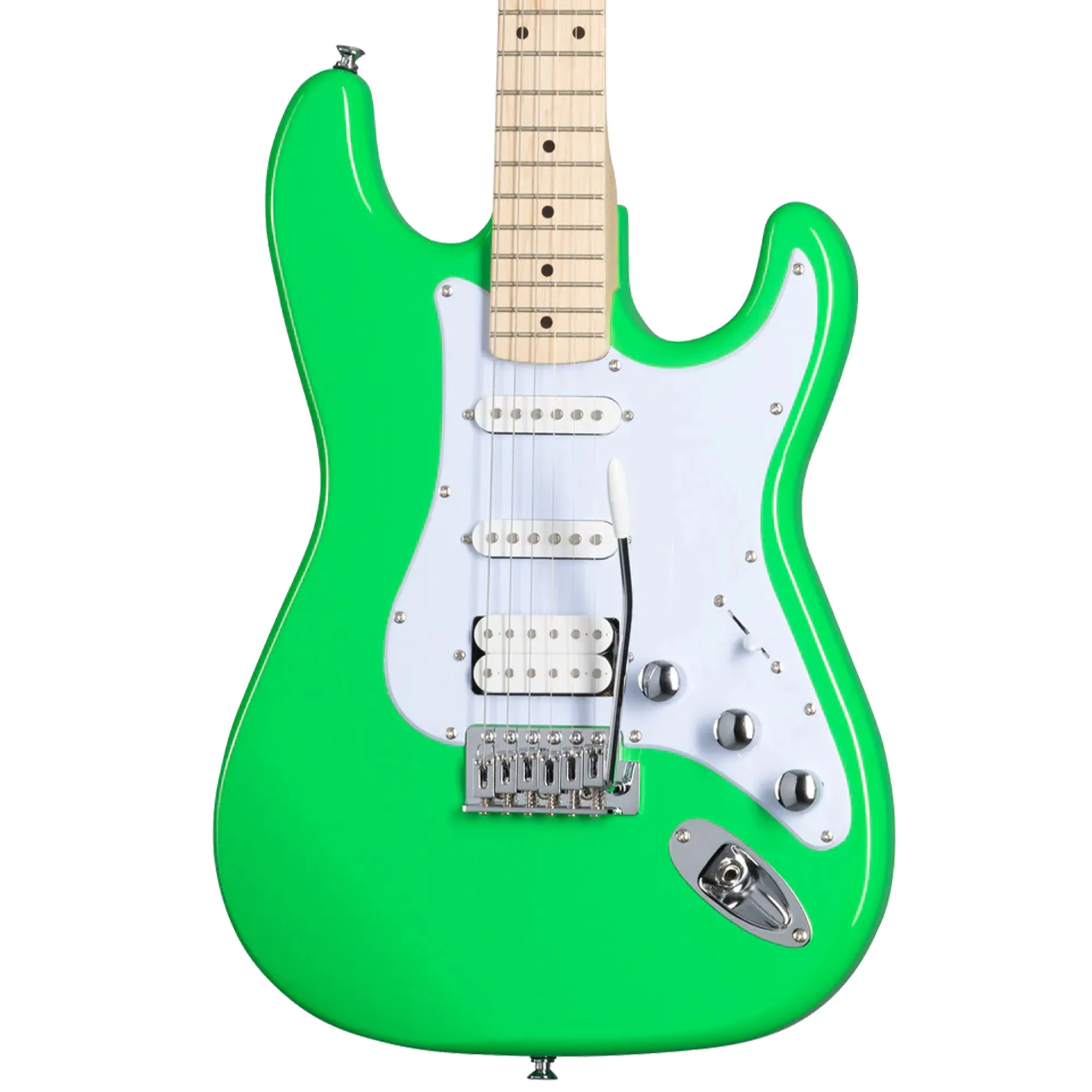 Kramer Focus VT-211S Electric Guitar - Neon Green