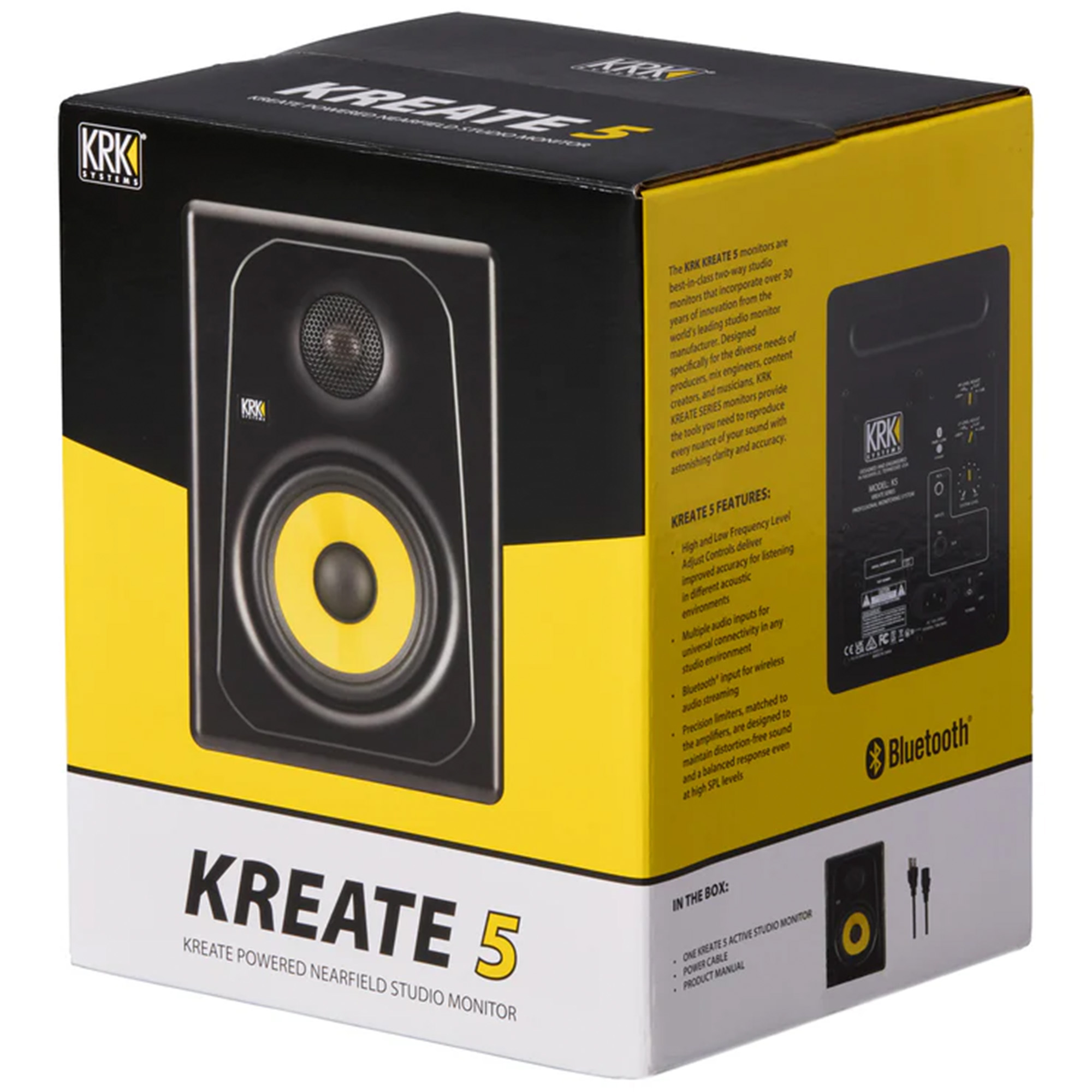 KRK K5-UK Kreate 5 Powered Studio Monitor - Each