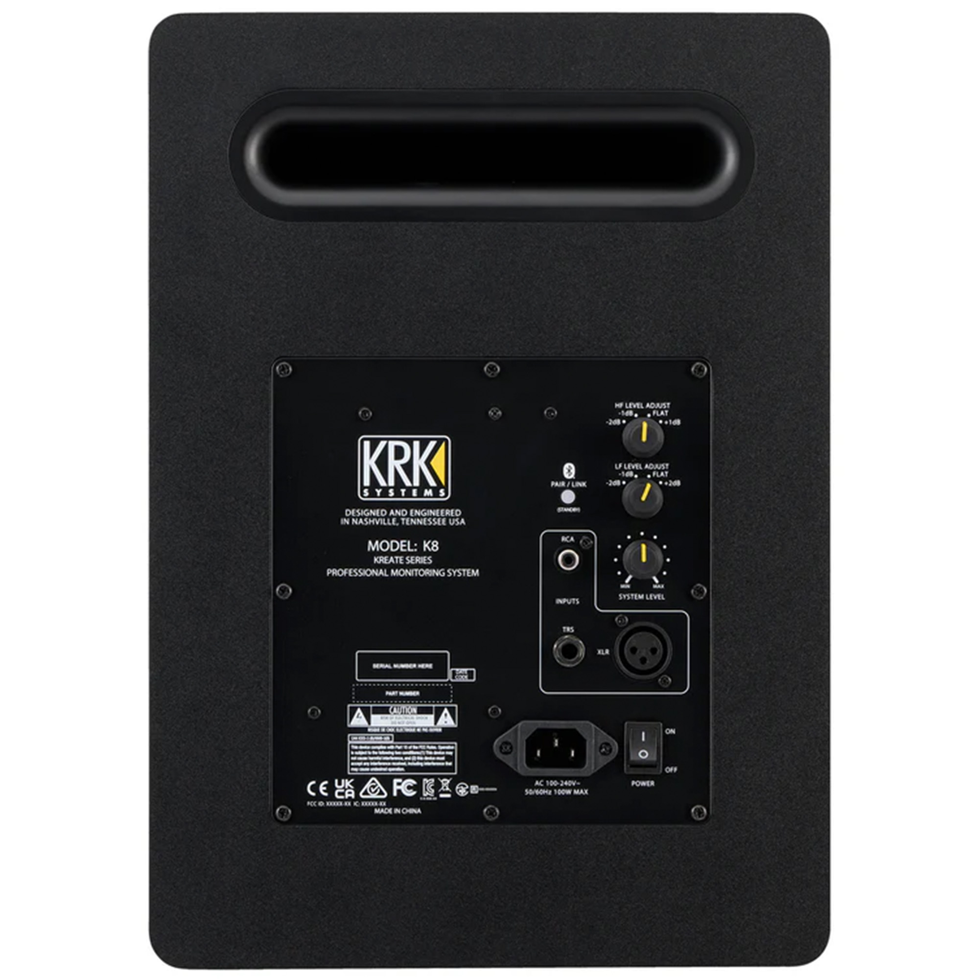 KRK K8-UK Kreate 8 Powered Studio Monitor - Each