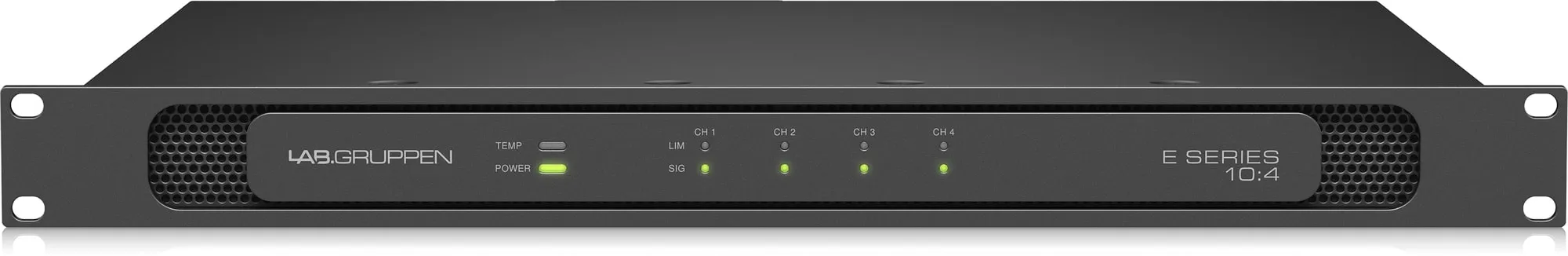 Lab Gruppen E 10:4 Amplifier with 4 Flexible Output Channels for Installation Applications 1000 Watt- B-Stock