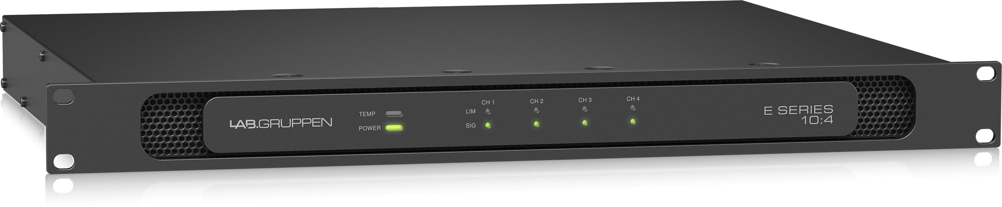 Lab Gruppen E 10:4 Amplifier with 4 Flexible Output Channels for Installation Applications 1000 Watt- B-Stock