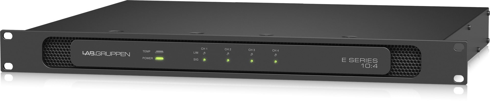 Lab Gruppen E 10:4 Amplifier with 4 Flexible Output Channels for Installation Applications 1000 Watt- B-Stock
