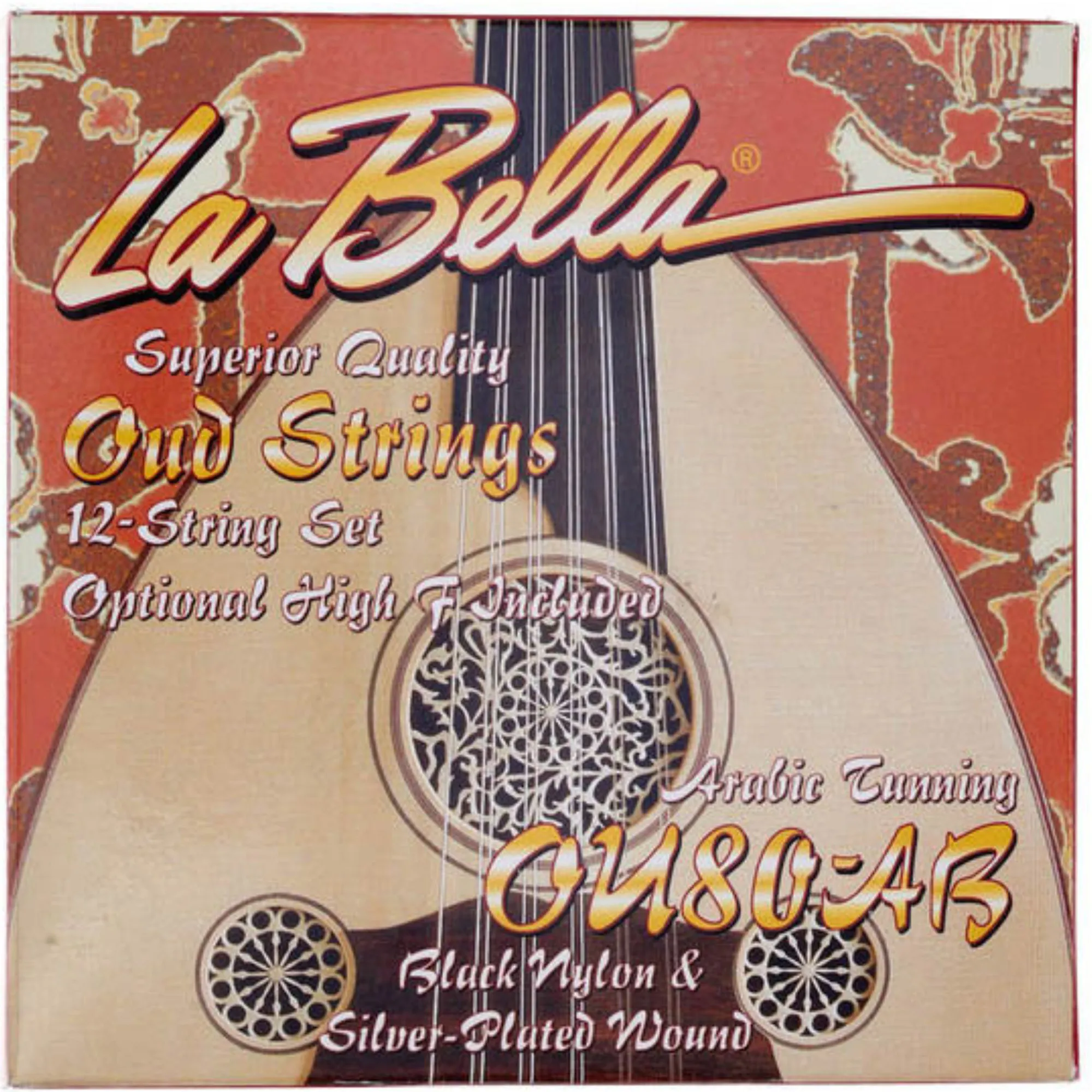 La Bella CRYSTAL OUD-DO Arabic Strings  - Normal Tension