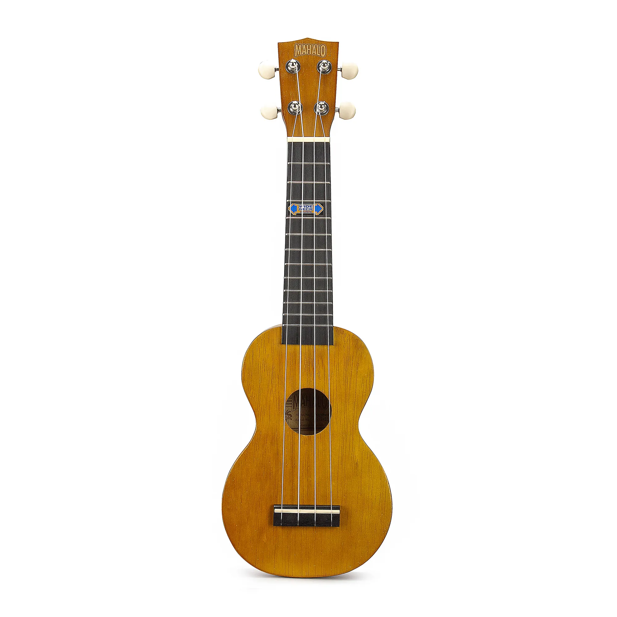 Mahalo Ukulele Soprano M1 Kahiko "K" Series Transparent Brown with Bag