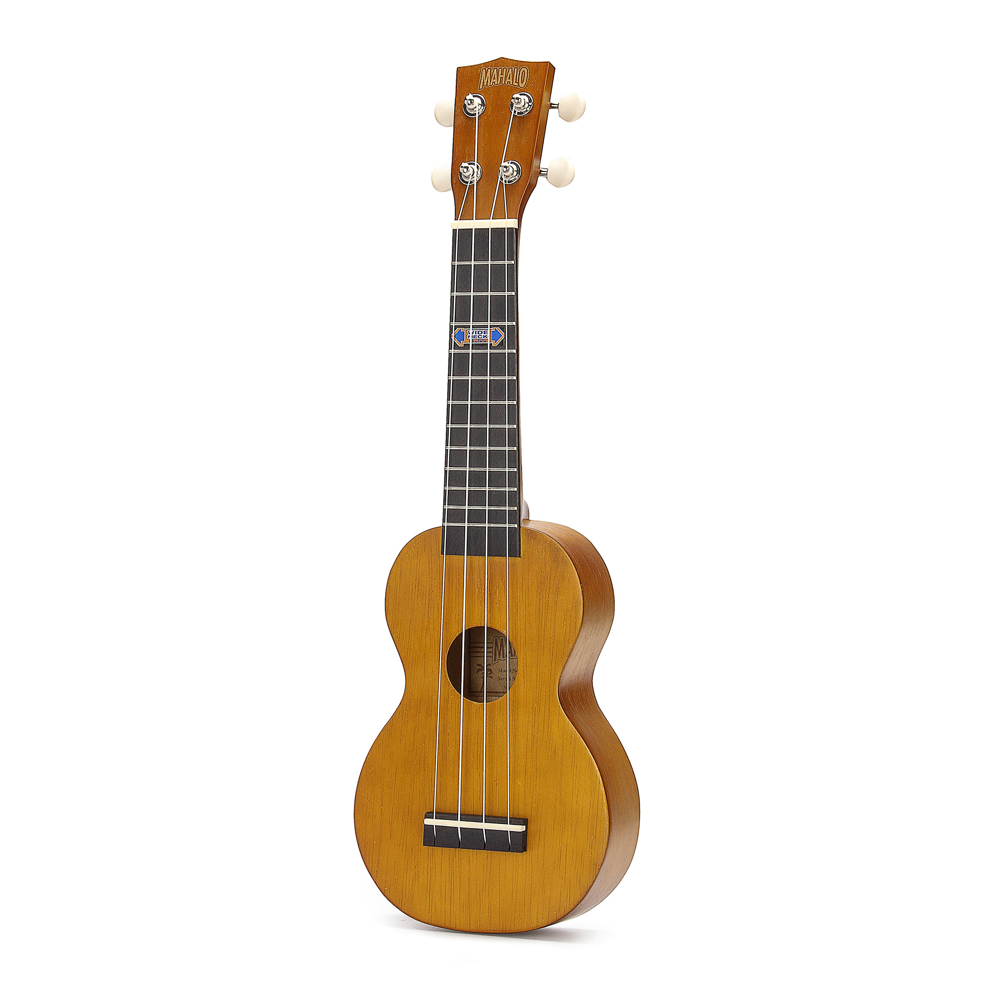 Mahalo Ukulele Soprano M1 Kahiko "K" Series Transparent Brown with Bag