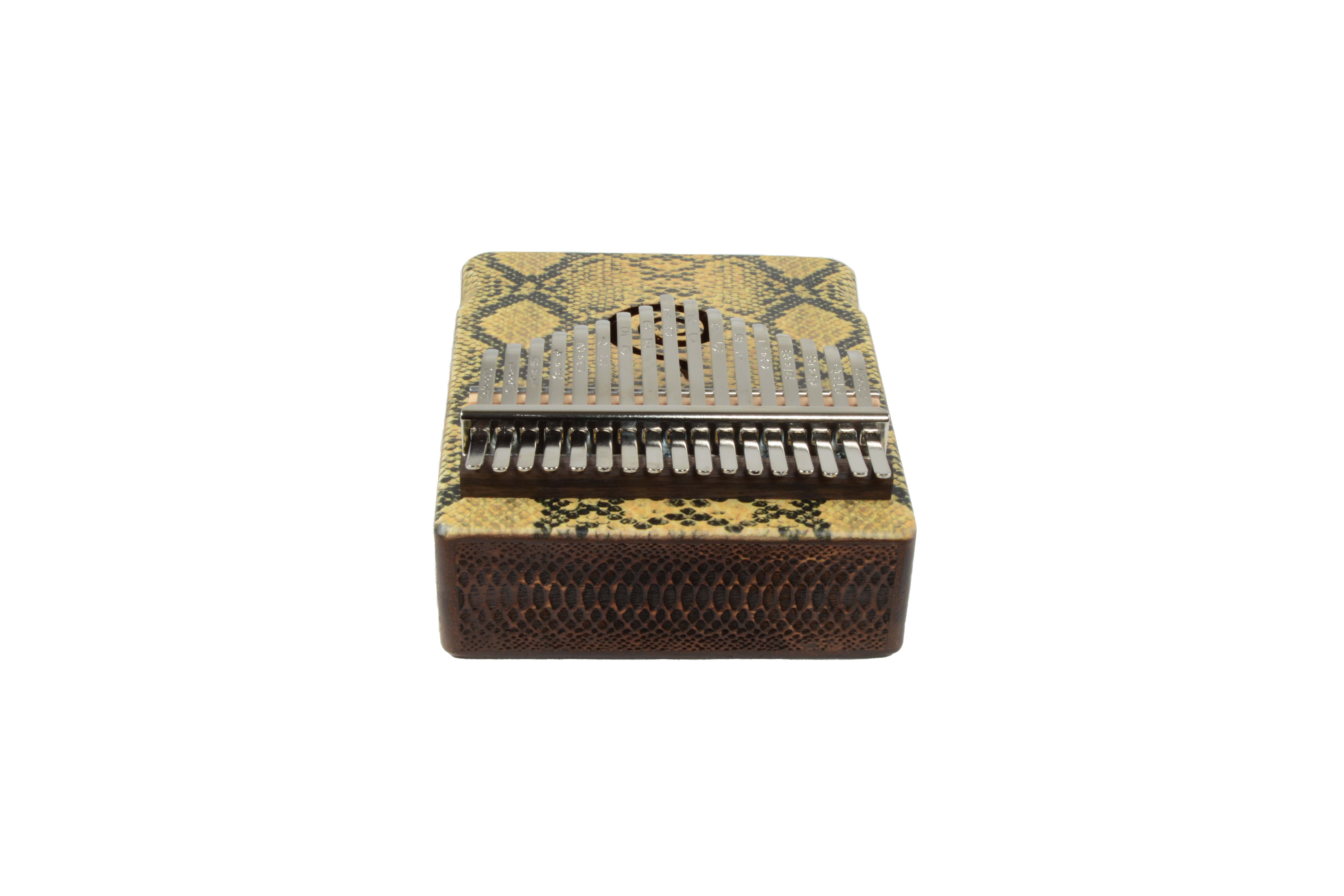 Mahalo Kalimba Python Design Key of C with Bag