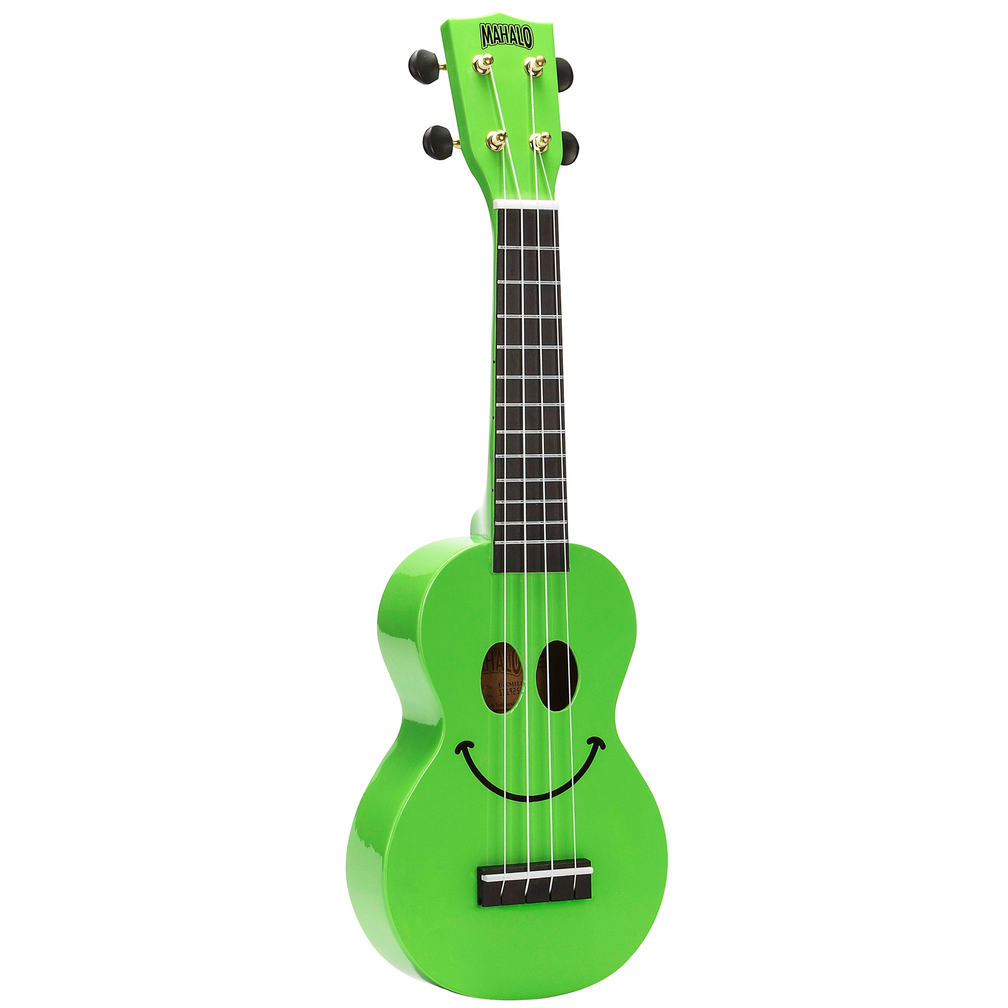 Mahalo Ukulele Soprano U-Smile Series Green with Bag