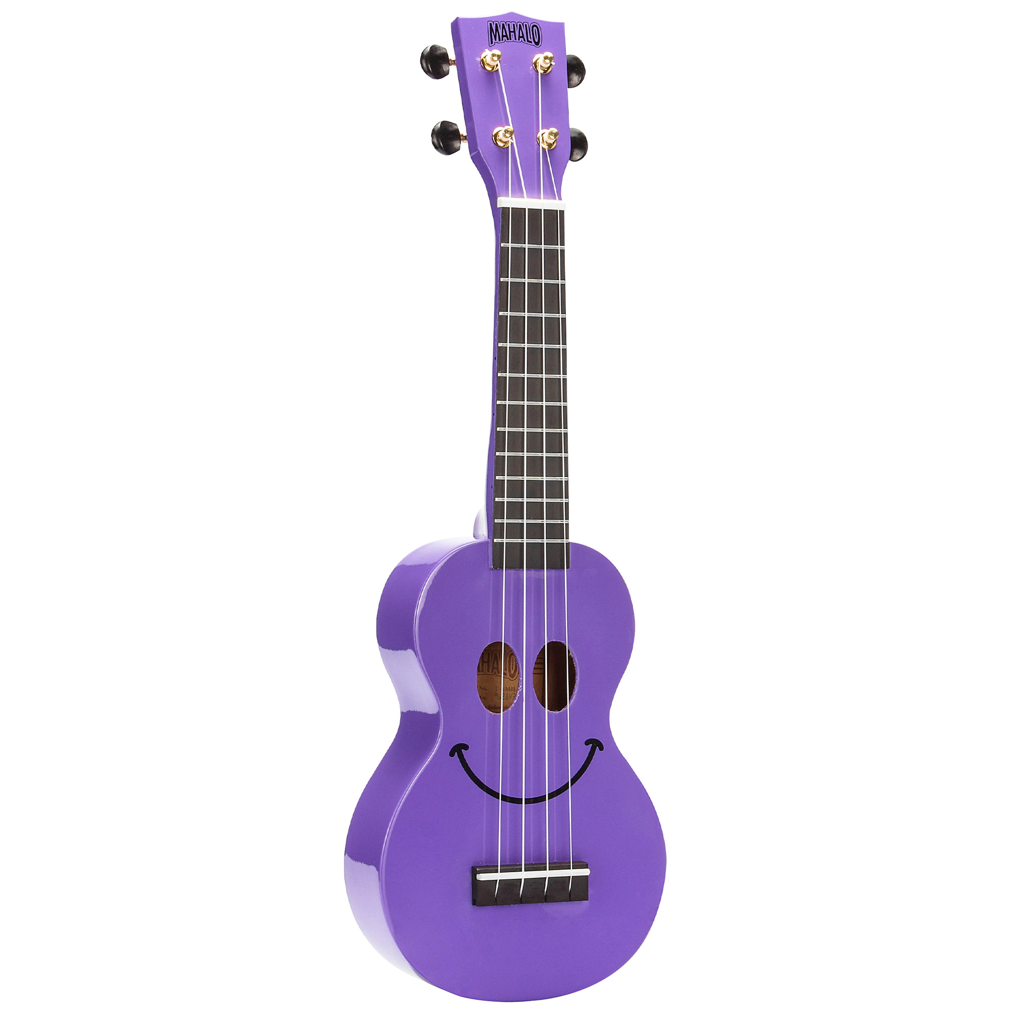 Mahalo Ukulele Soprano U-Smile Series Purple with Bag