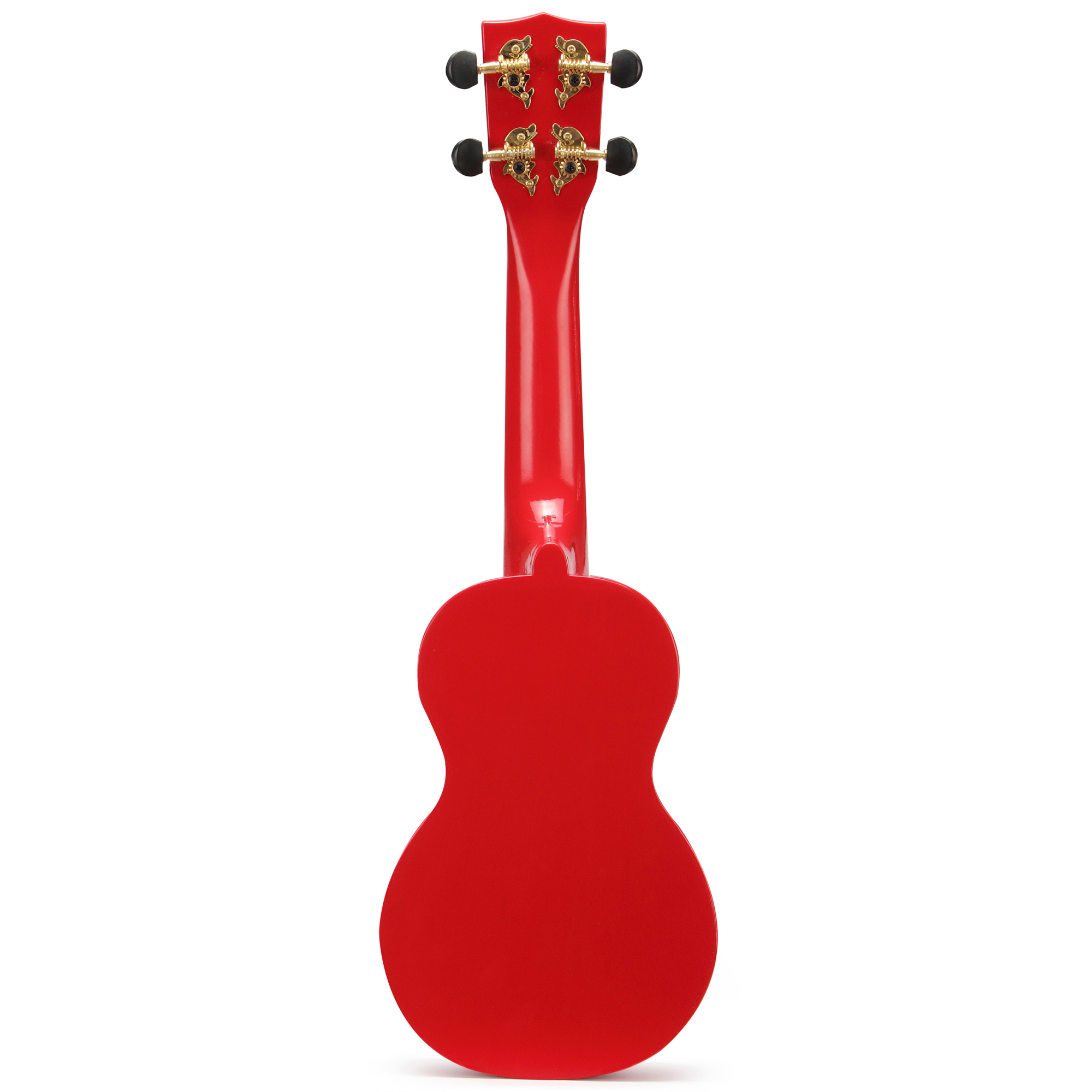 Mahalo Ukulele Soprano U-Smile Series Red with Bag