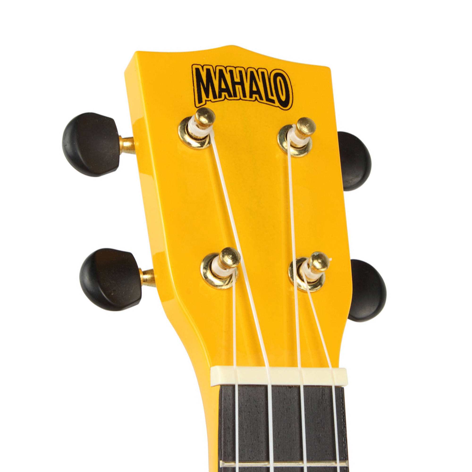 Mahalo U-Smile Series Electric Soprano Ukulele Yellow with Bag
