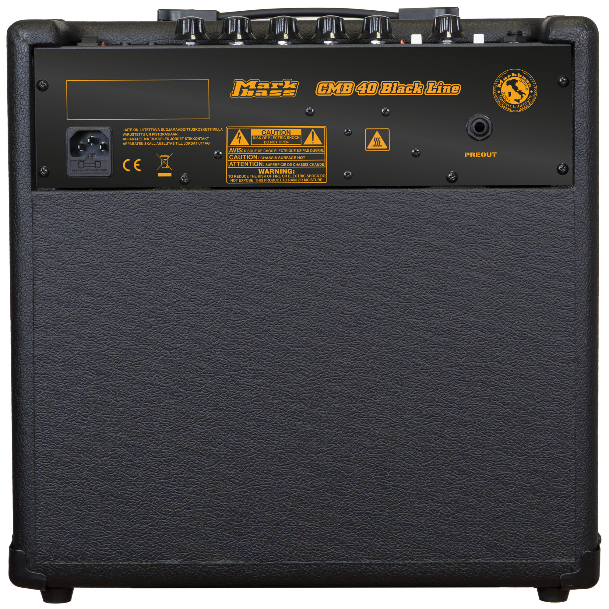 Mark Bass CMB 101 Black Line Bass Combo Amplifier - 40W