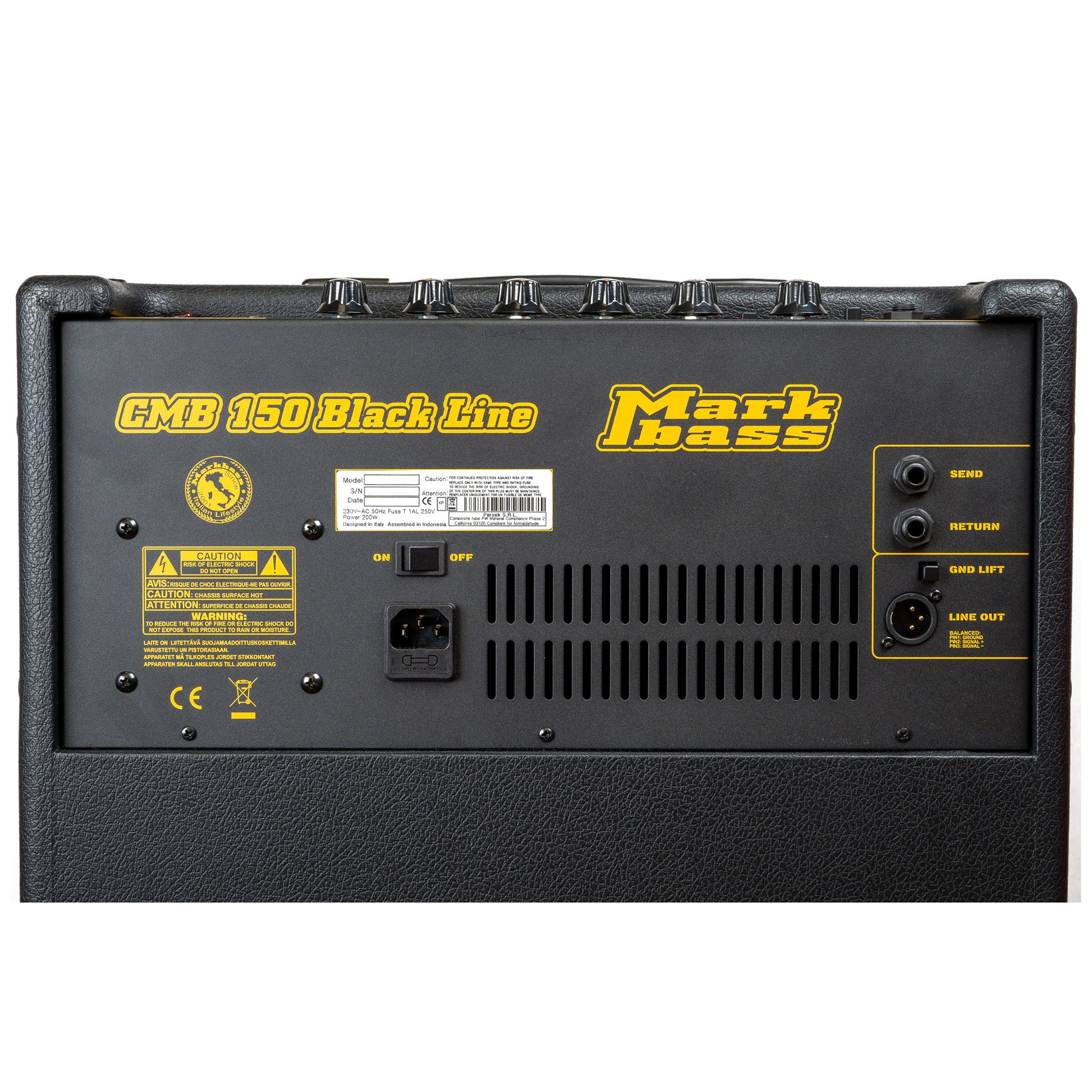 Mark Bass CMB 121 BlackLine 1x12" Bass Combo - 150W