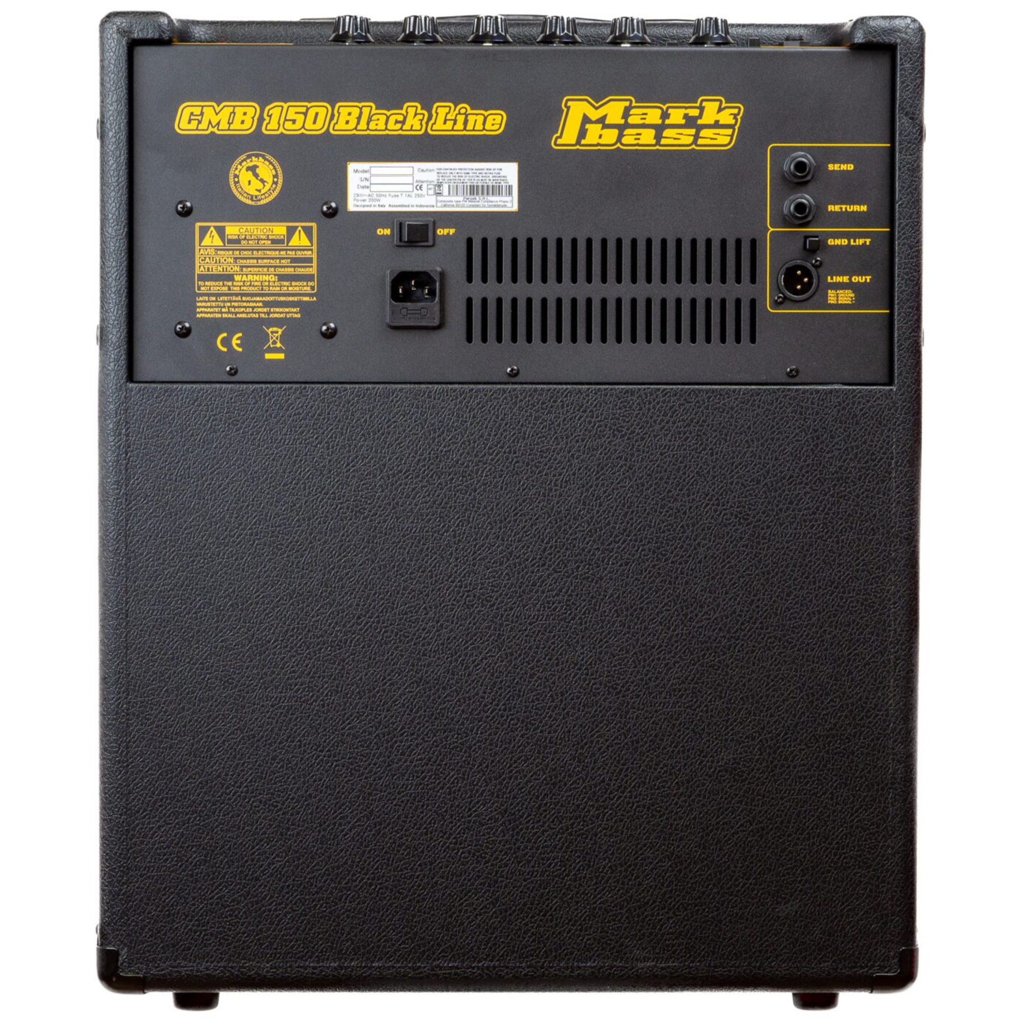 Mark Bass CMB 151 BlackLine 1x15" Bass Combo - 150W