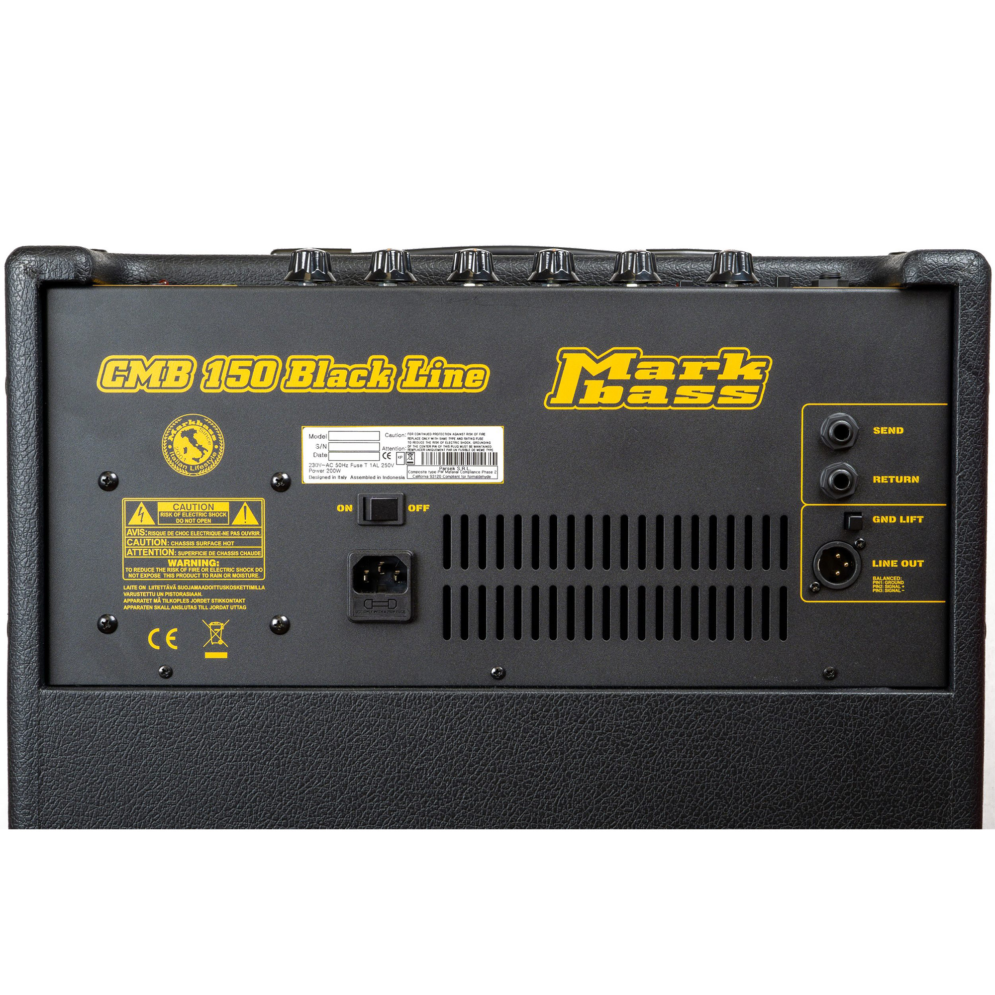 Mark Bass CMB 102 Black Line 2x10" Bass Combo - 150W