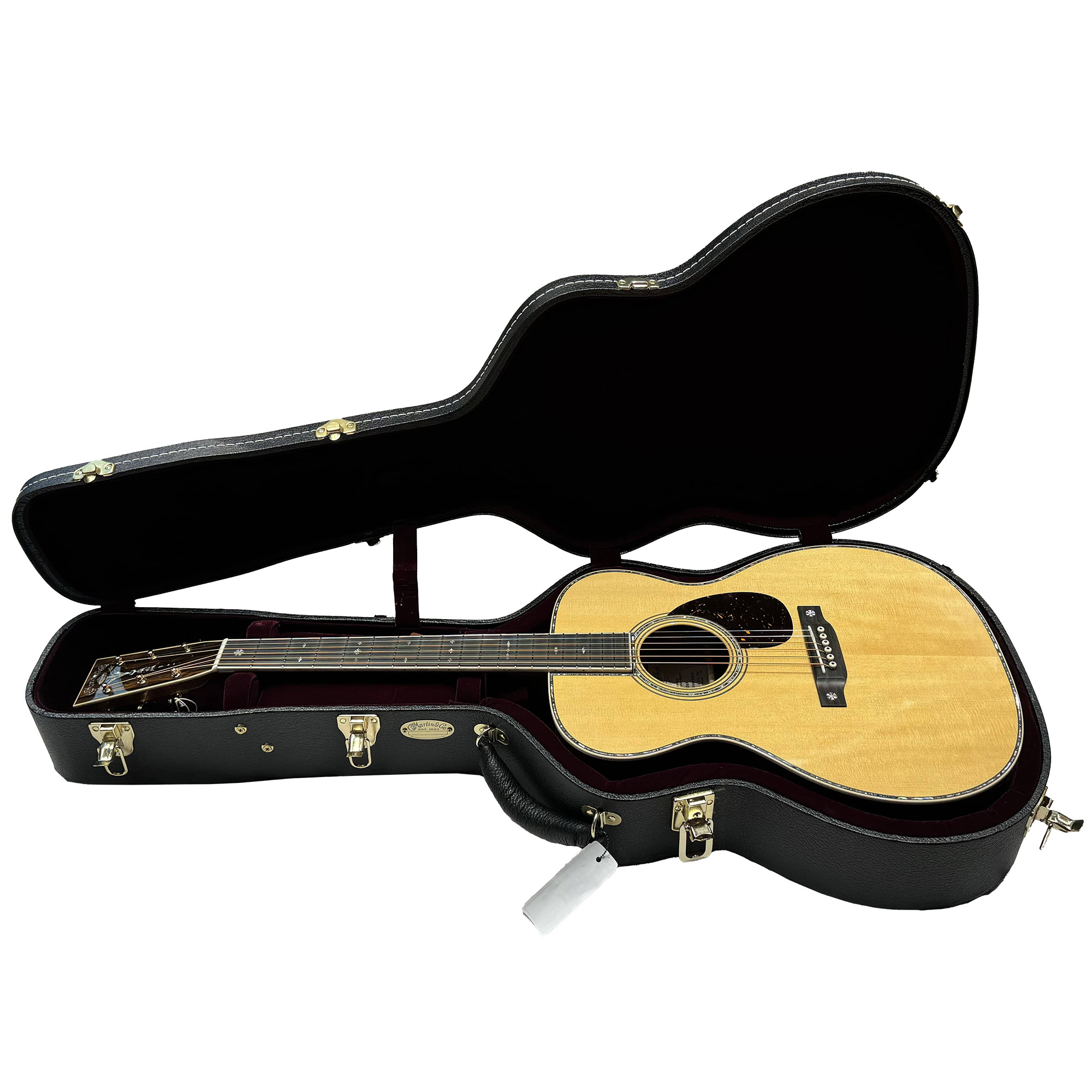 Martin Custom Shop 00014F Sadek 50th Anniversary, Spruce Top Ziricote  Acoustic Guitar - Natural