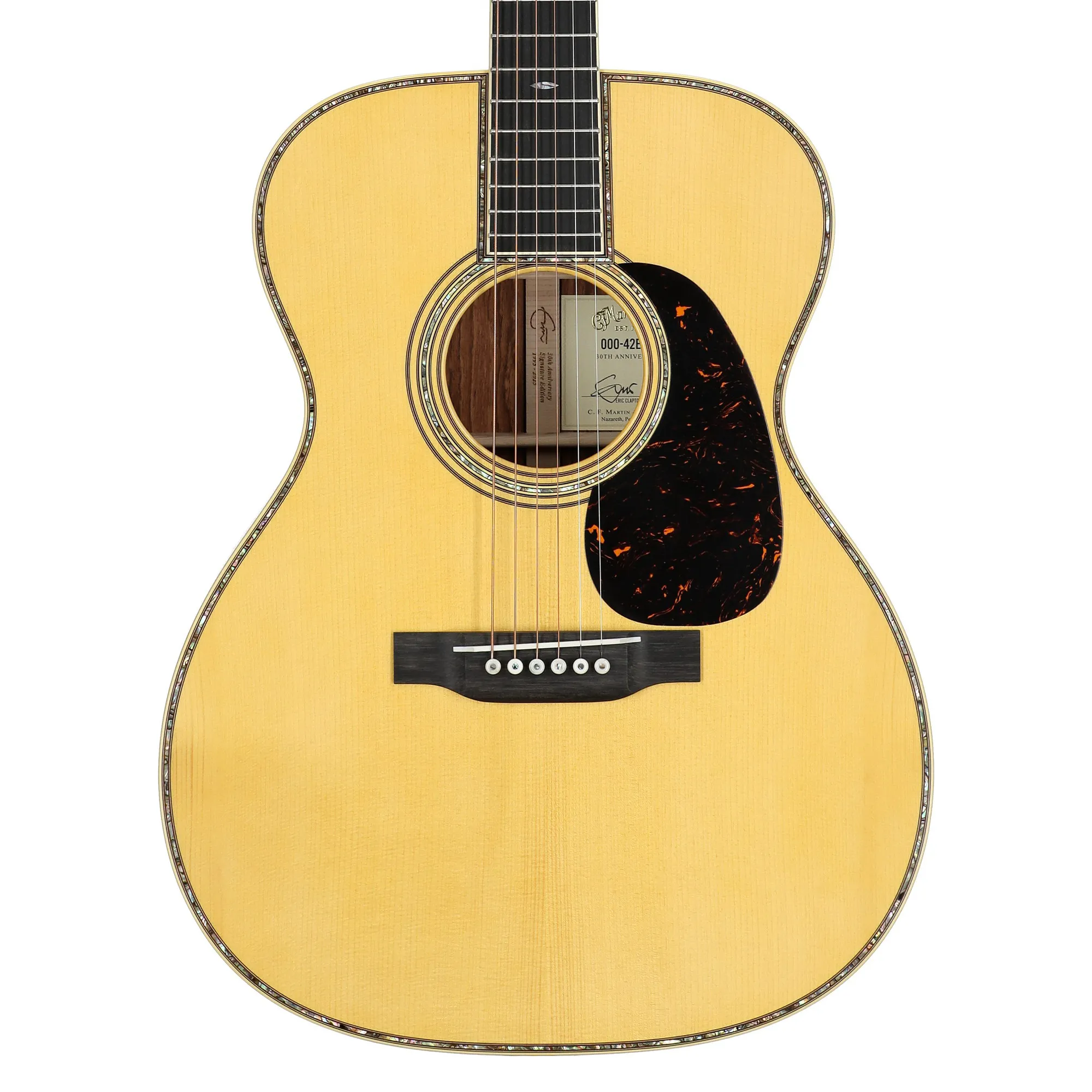 Martin 000-42EC Eric Clapton 30th Anniversary Acoustic Guitar - Natural (PRE ORDER)